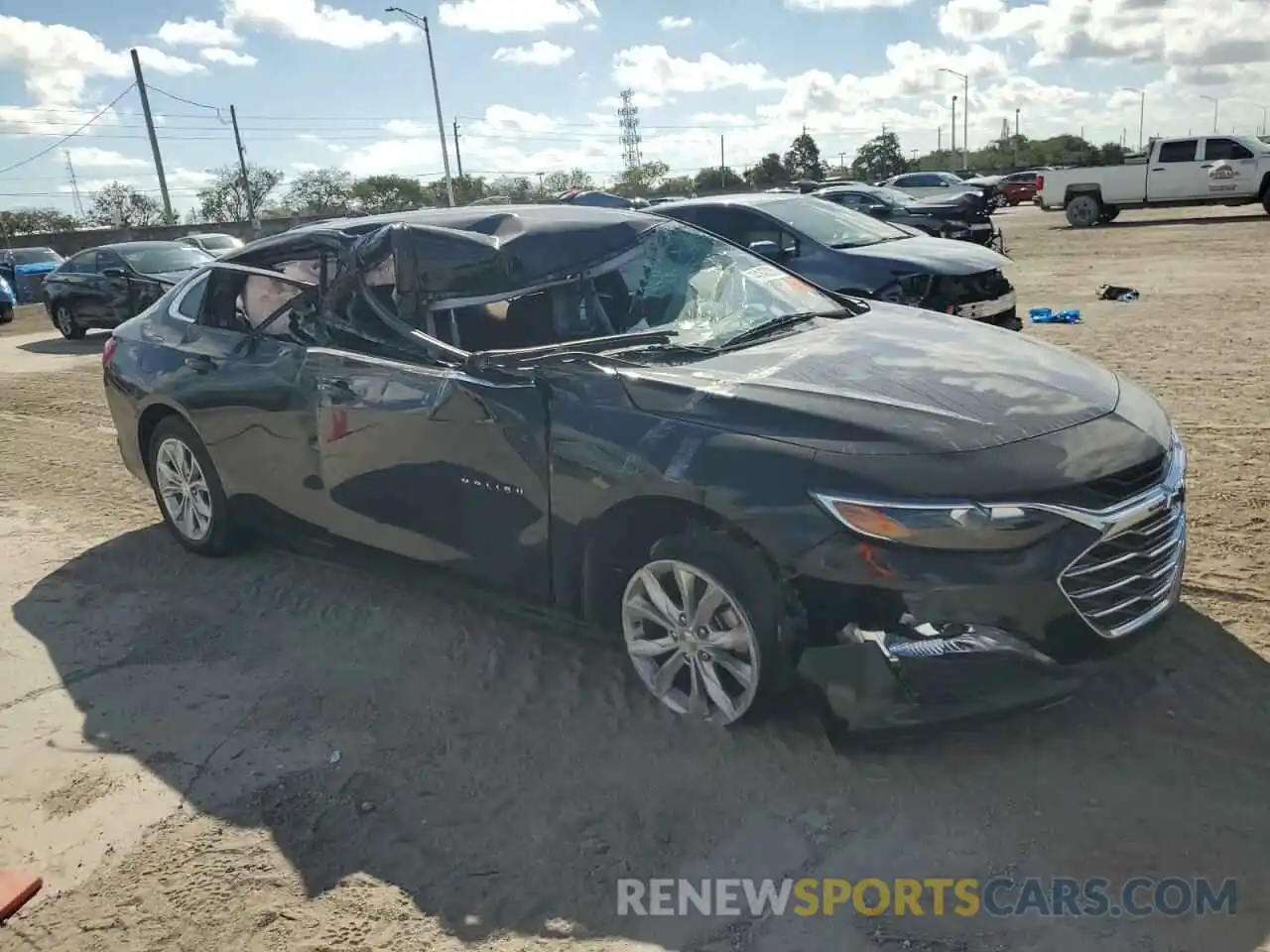 4 Photograph of a damaged car 1G1ZD5ST6PF190497 CHEVROLET MALIBU 2023