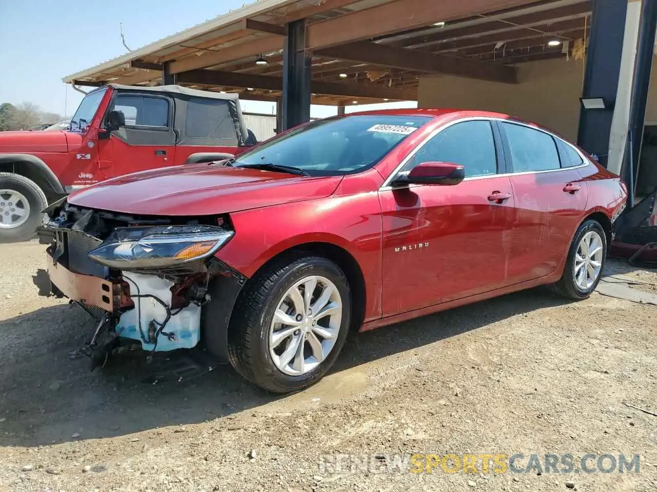 1 Photograph of a damaged car 1G1ZD5ST6PF193111 CHEVROLET MALIBU 2023