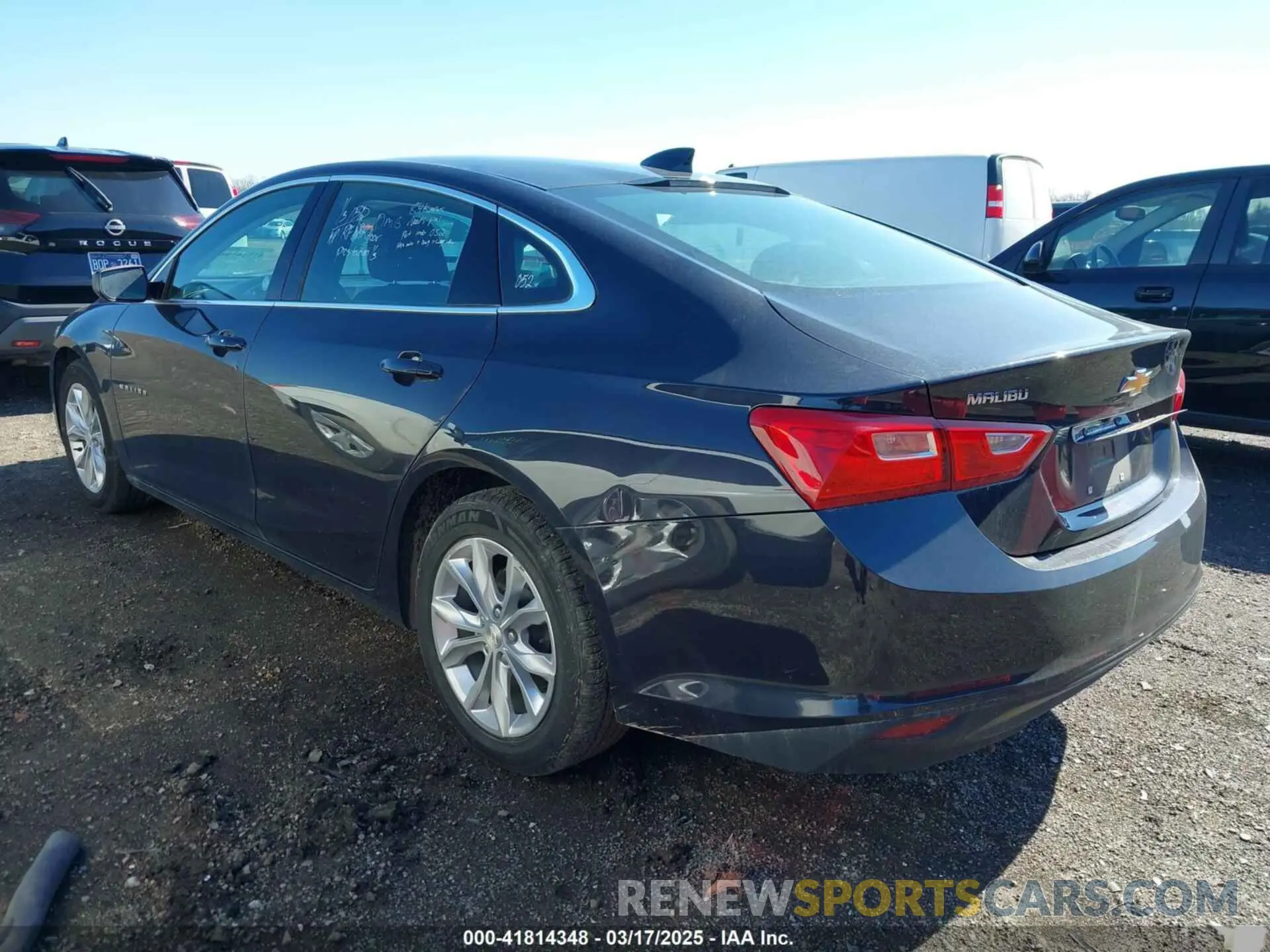 3 Photograph of a damaged car 1G1ZD5ST6PF215690 CHEVROLET MALIBU 2023