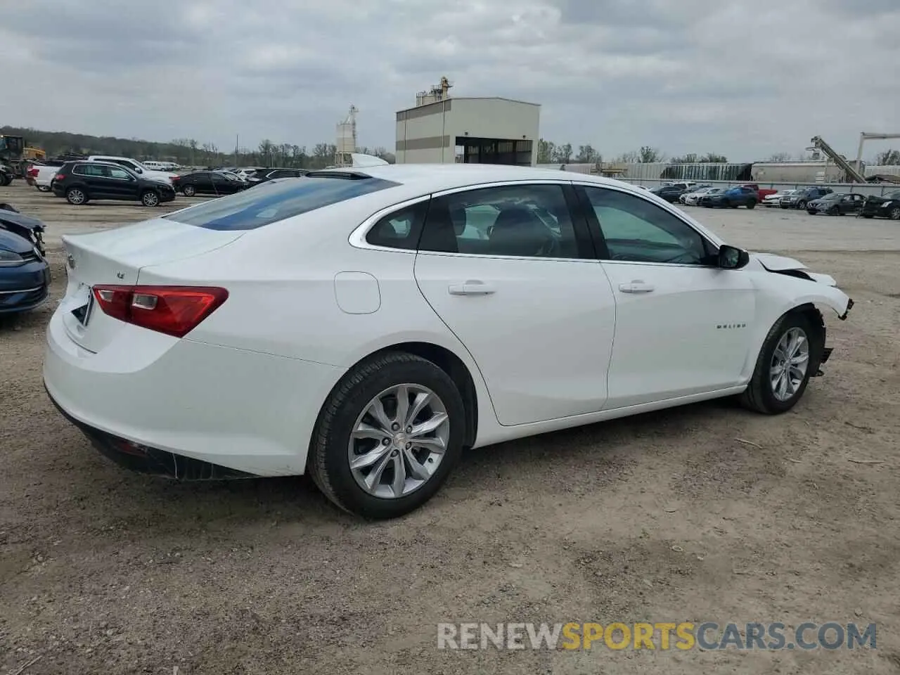 3 Photograph of a damaged car 1G1ZD5ST6PF217083 CHEVROLET MALIBU 2023