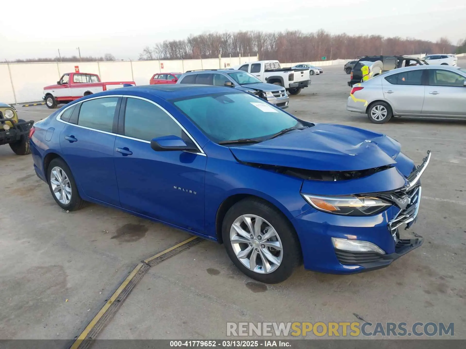 1 Photograph of a damaged car 1G1ZD5ST6PF219125 CHEVROLET MALIBU 2023
