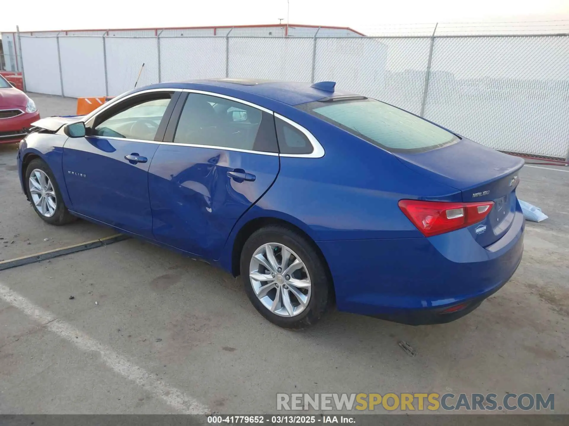 3 Photograph of a damaged car 1G1ZD5ST6PF219125 CHEVROLET MALIBU 2023
