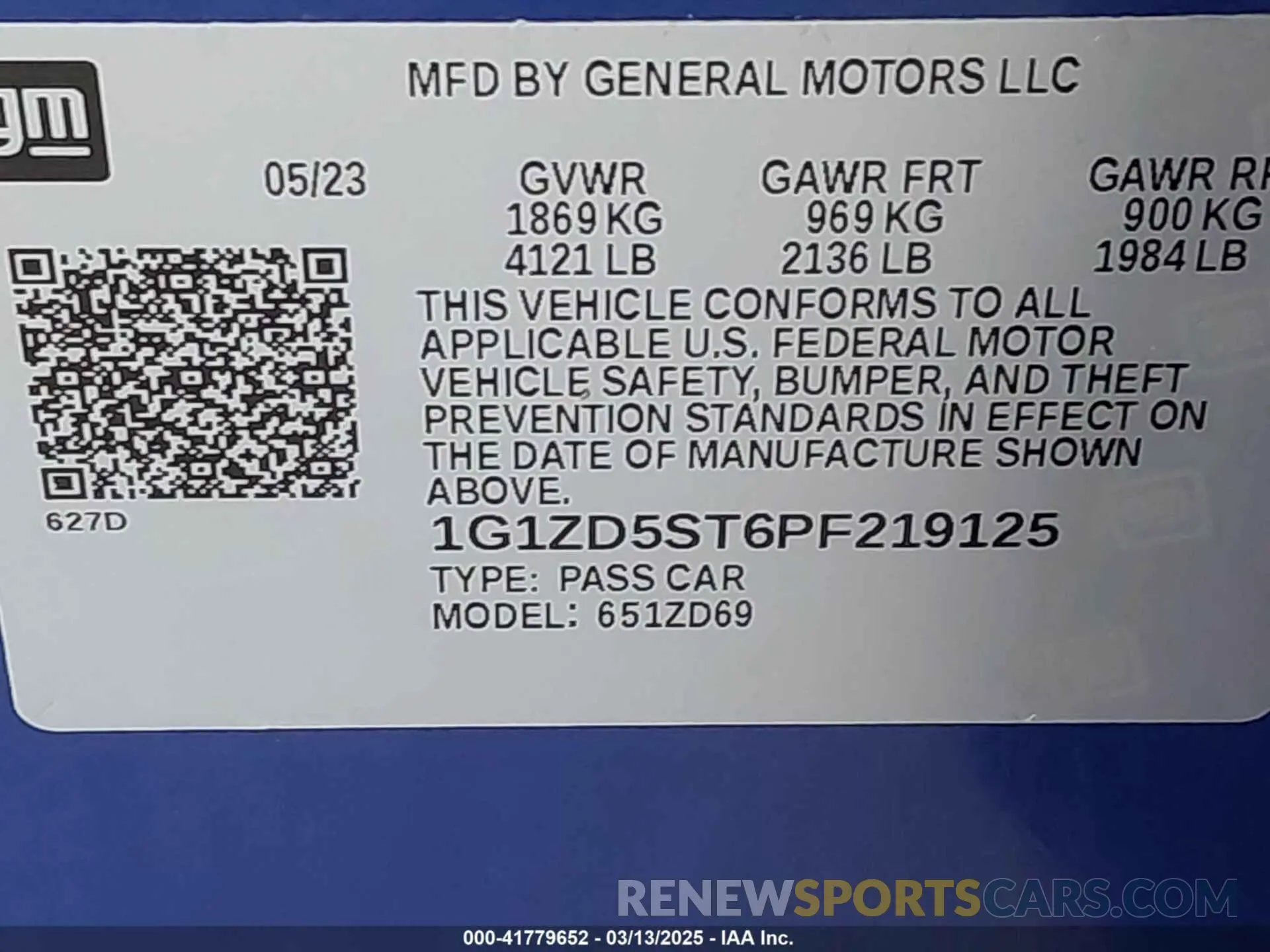 9 Photograph of a damaged car 1G1ZD5ST6PF219125 CHEVROLET MALIBU 2023