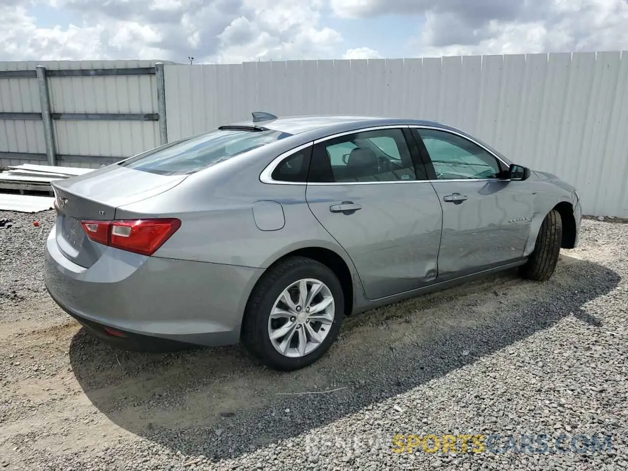 3 Photograph of a damaged car 1G1ZD5ST6PF231615 CHEVROLET MALIBU 2023