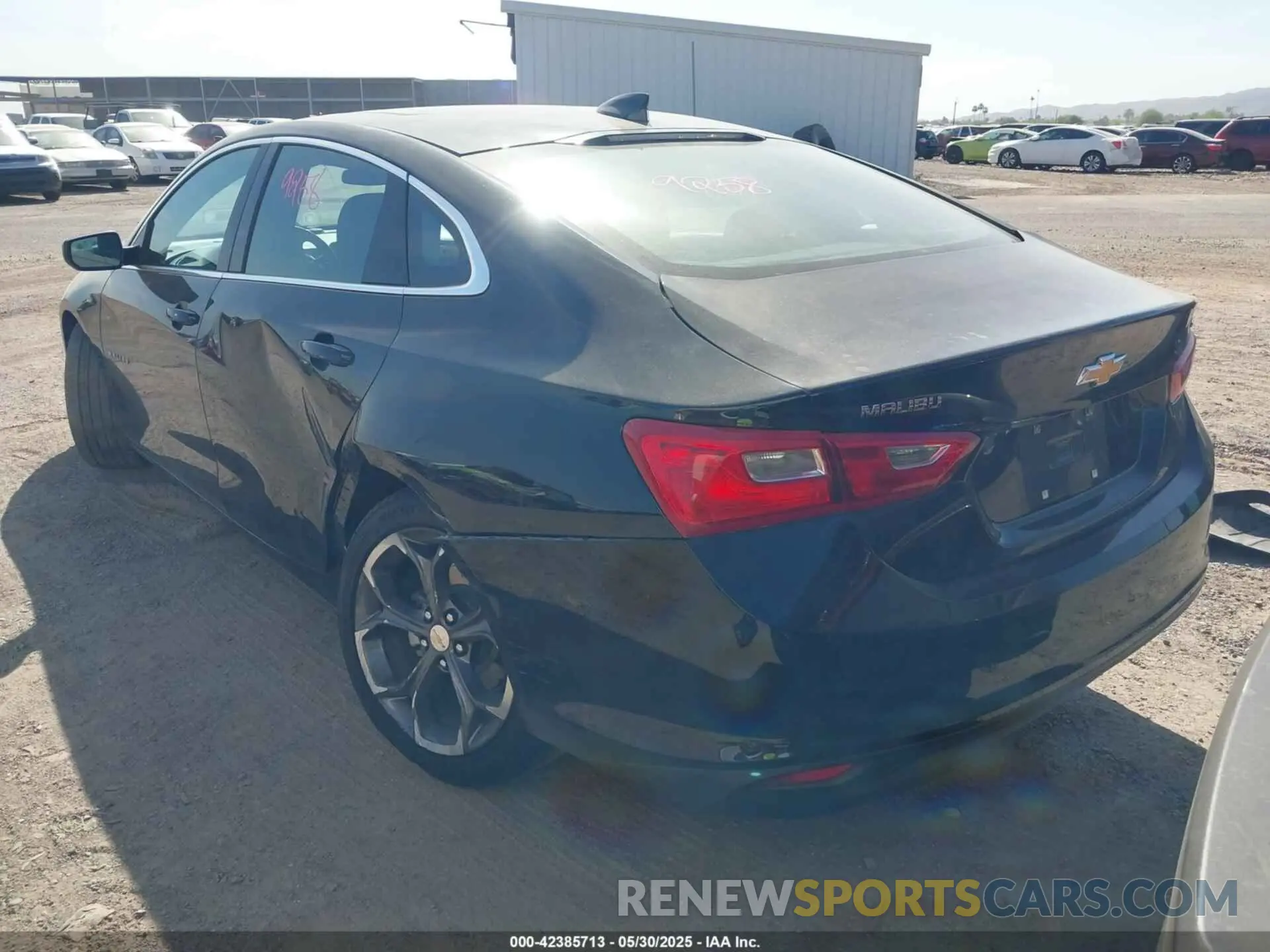 3 Photograph of a damaged car 1G1ZD5ST6PF233185 CHEVROLET MALIBU 2023