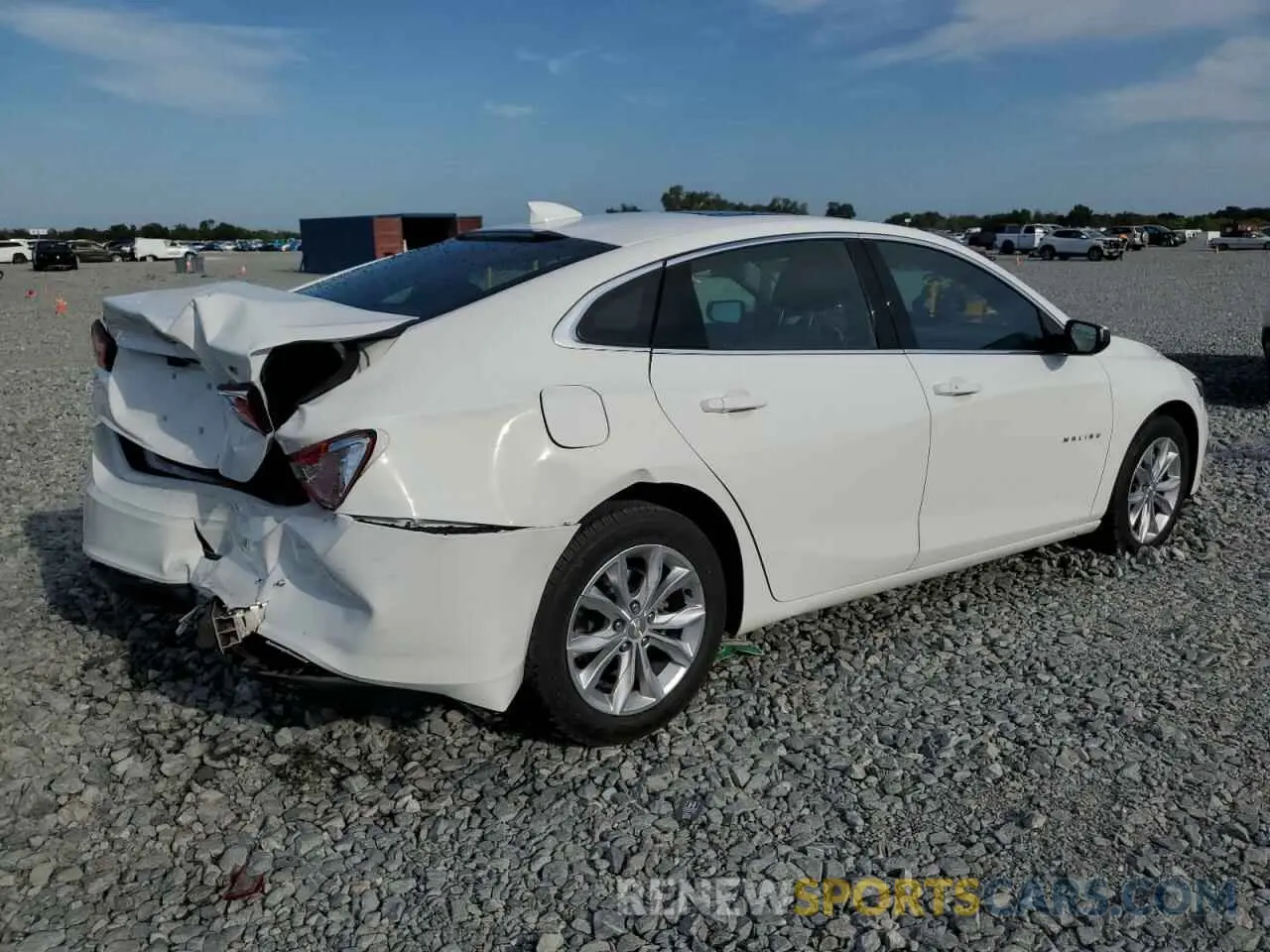 3 Photograph of a damaged car 1G1ZD5ST6PF241268 CHEVROLET MALIBU 2023