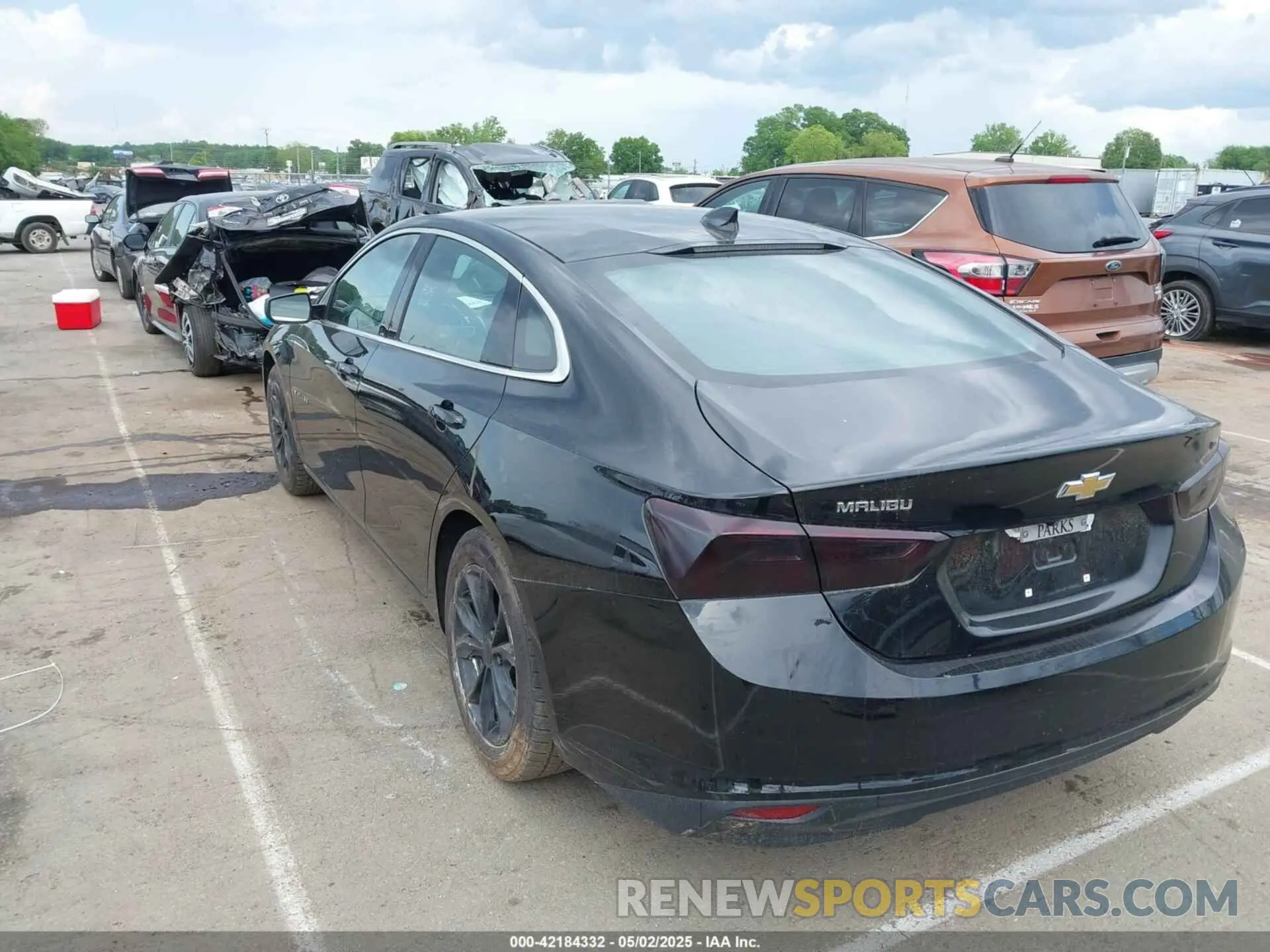 3 Photograph of a damaged car 1G1ZD5ST7PF121785 CHEVROLET MALIBU 2023
