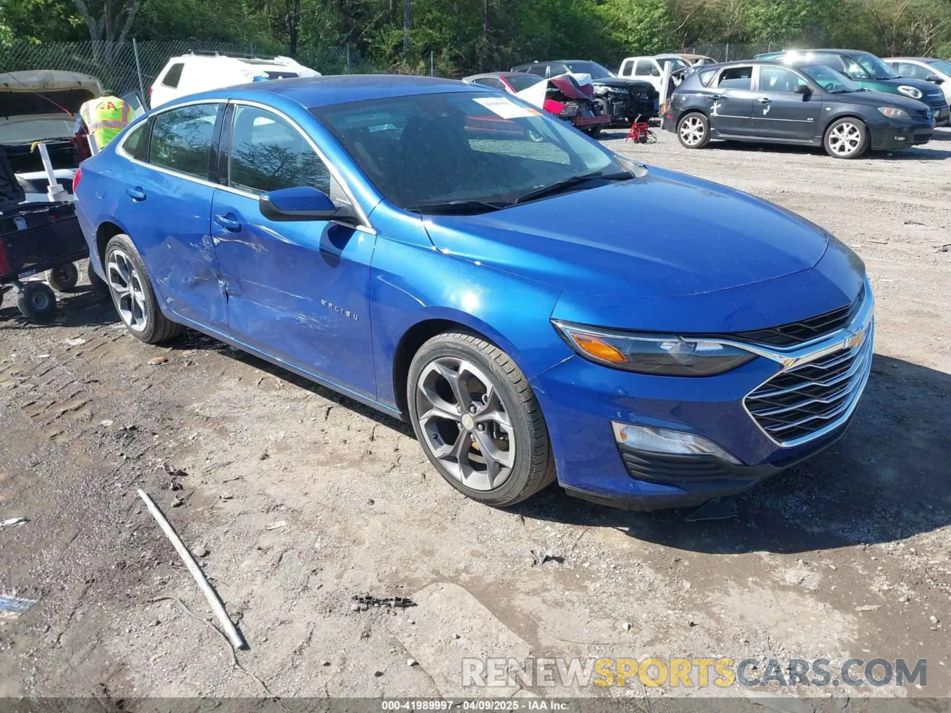 1 Photograph of a damaged car 1G1ZD5ST7PF123665 CHEVROLET MALIBU 2023