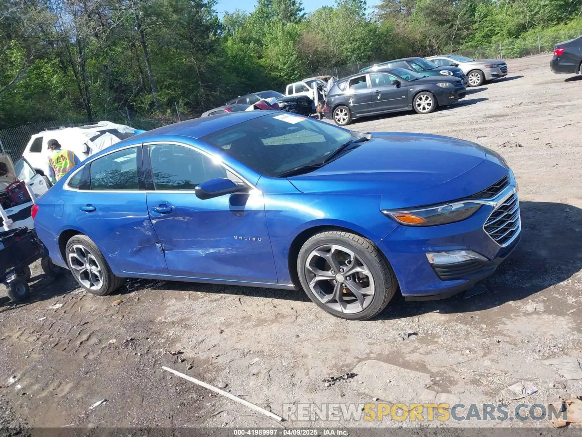 13 Photograph of a damaged car 1G1ZD5ST7PF123665 CHEVROLET MALIBU 2023