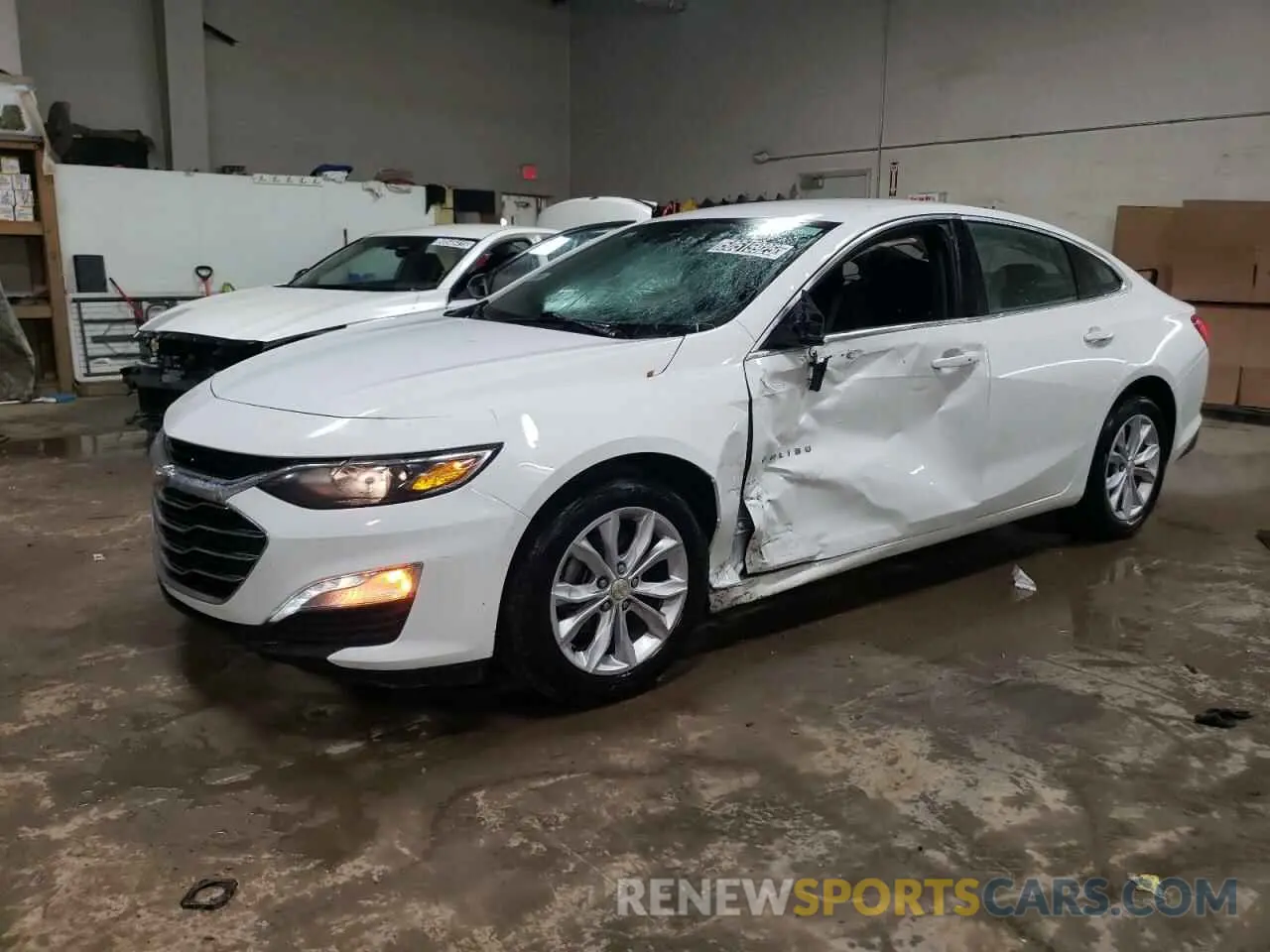 1 Photograph of a damaged car 1G1ZD5ST7PF135962 CHEVROLET MALIBU 2023