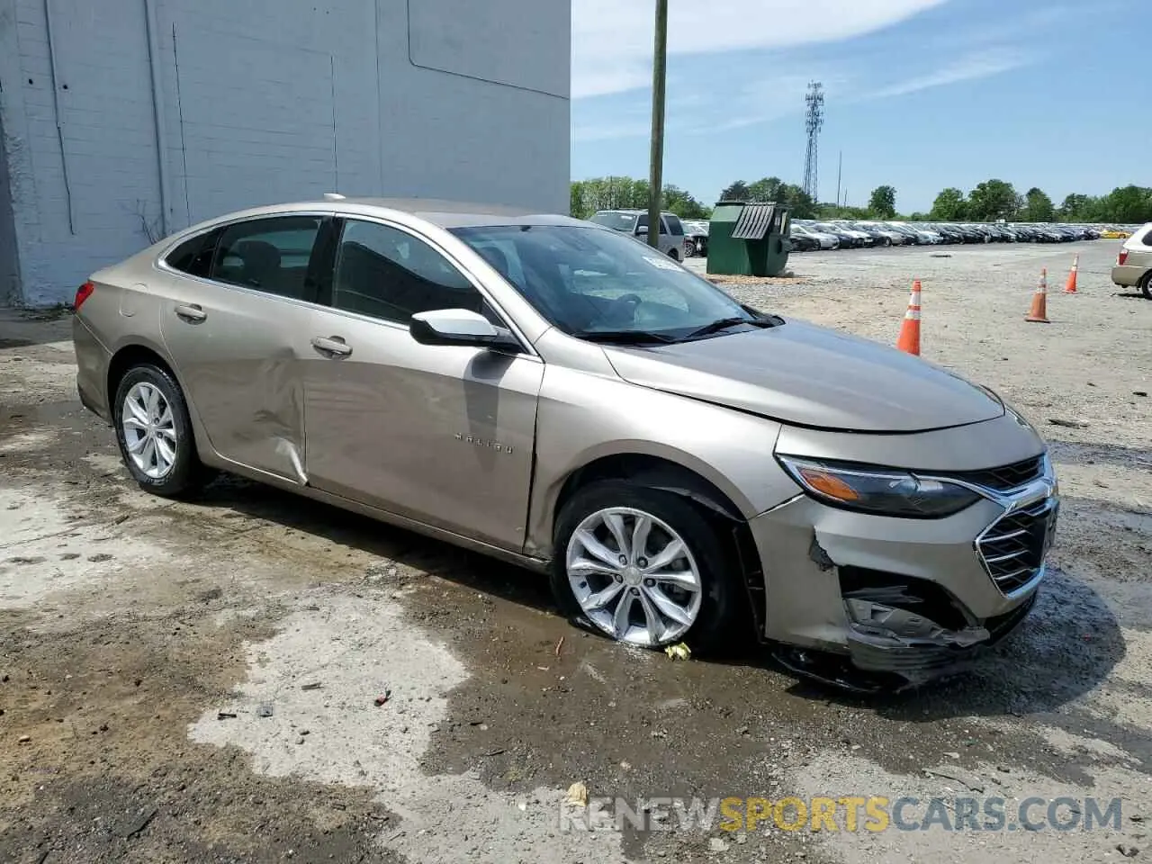 4 Photograph of a damaged car 1G1ZD5ST7PF138814 CHEVROLET MALIBU 2023