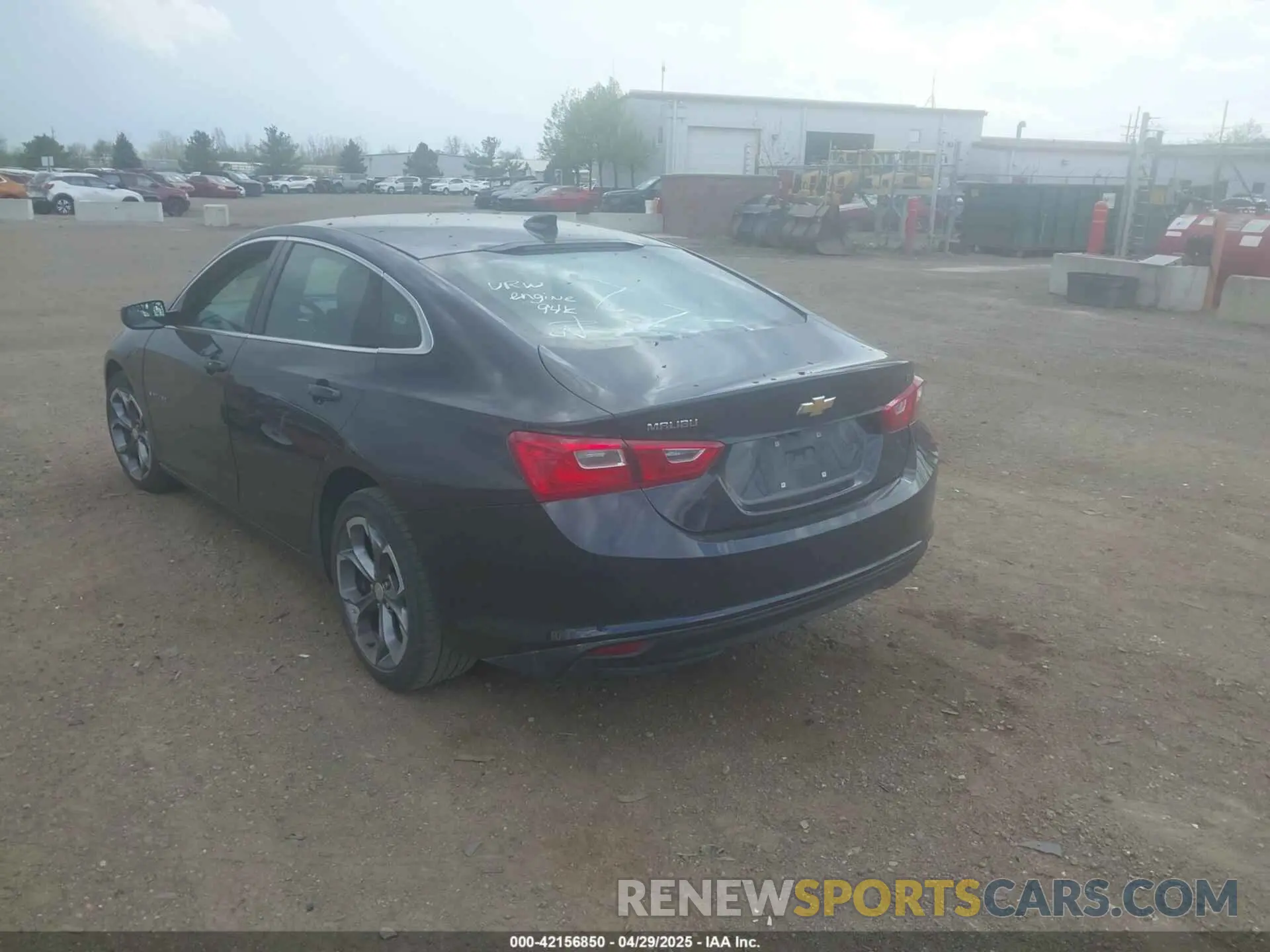 3 Photograph of a damaged car 1G1ZD5ST7PF172042 CHEVROLET MALIBU 2023