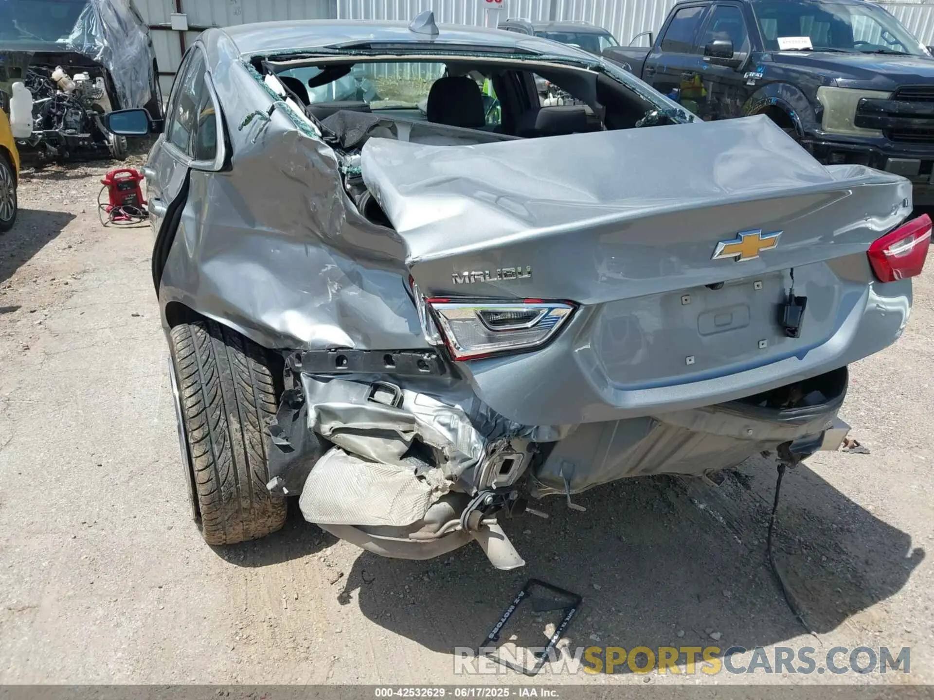 6 Photograph of a damaged car 1G1ZD5ST7PF173708 CHEVROLET MALIBU 2023