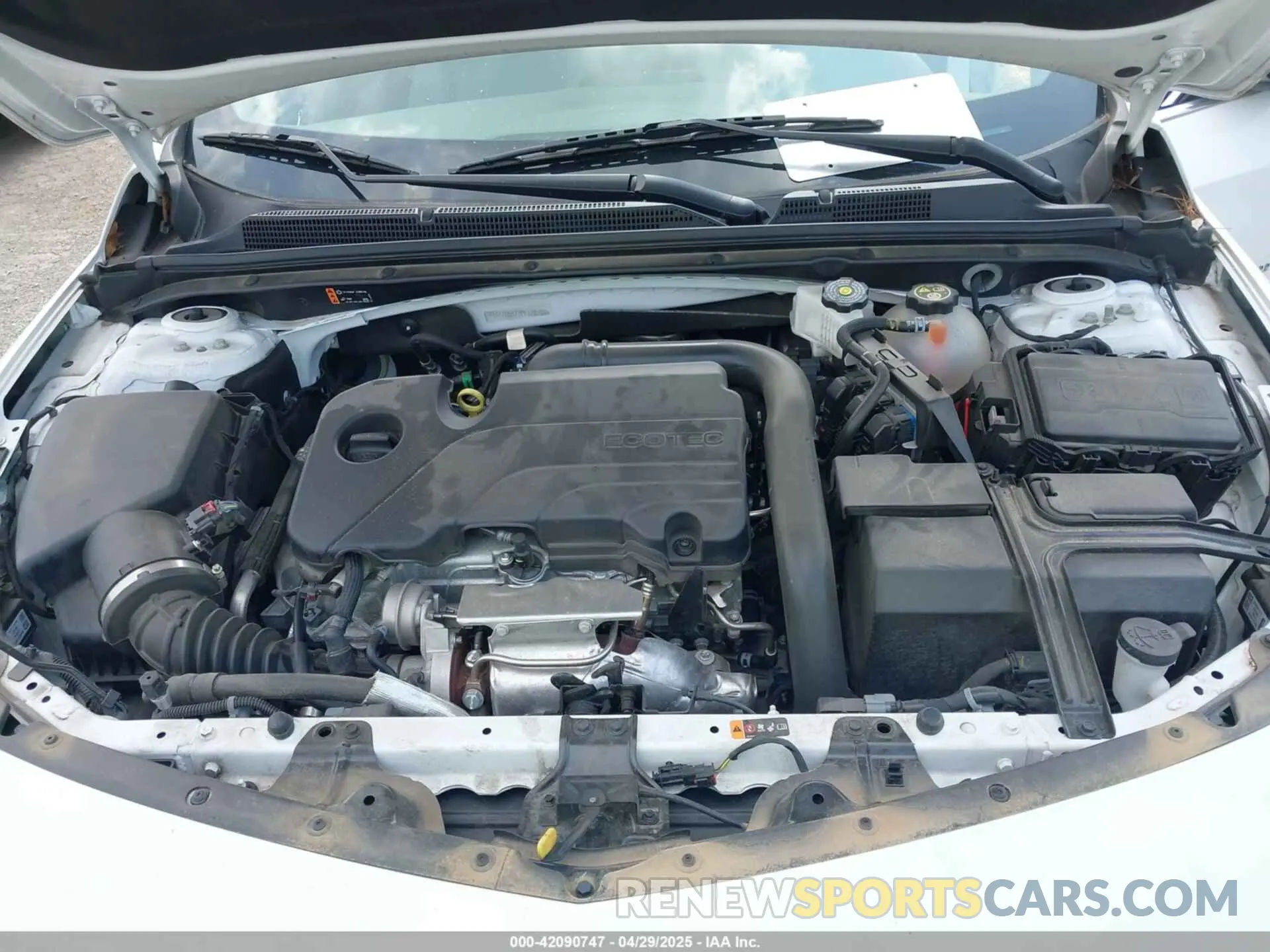10 Photograph of a damaged car 1G1ZD5ST7PF176169 CHEVROLET MALIBU 2023