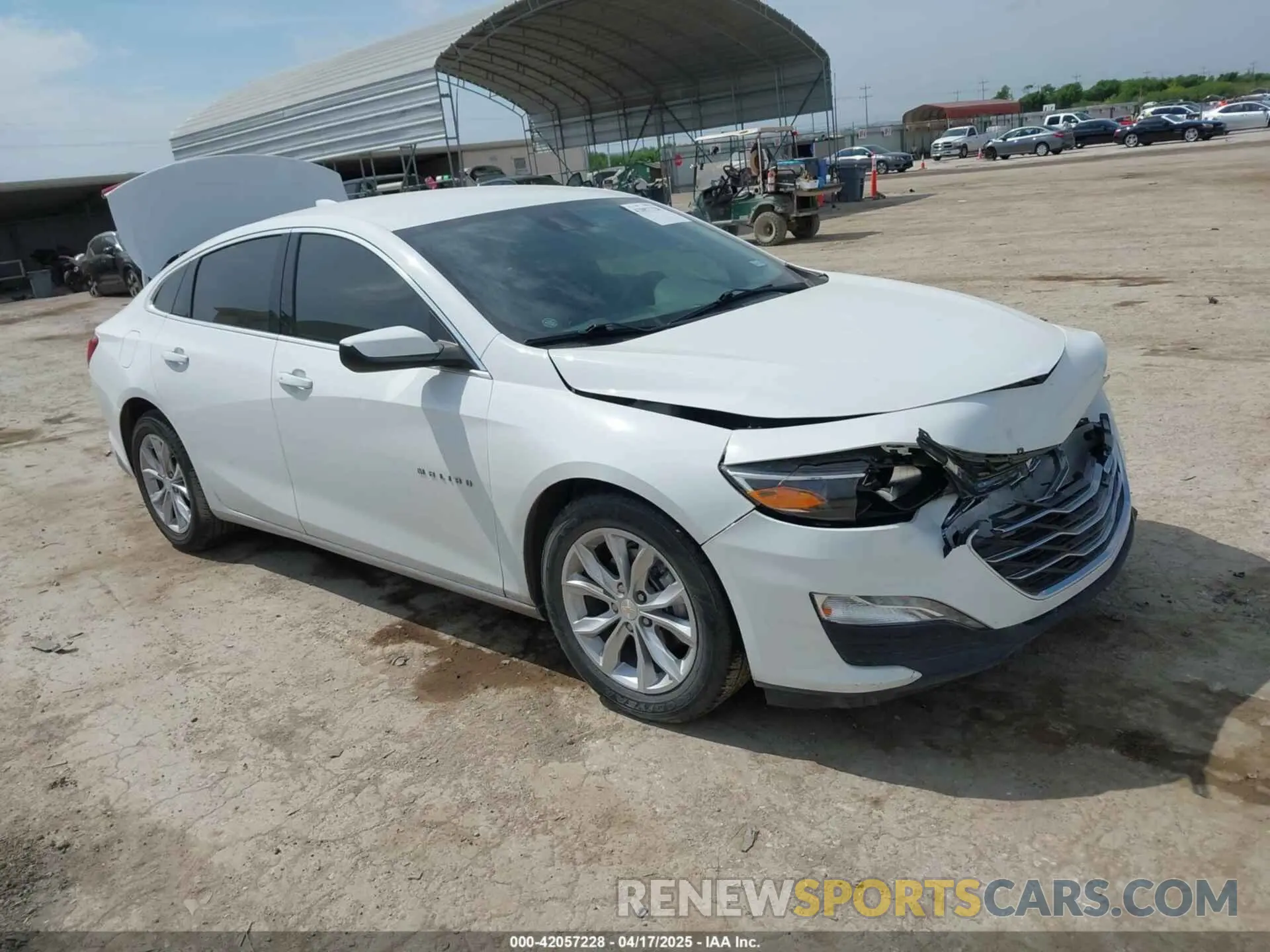 1 Photograph of a damaged car 1G1ZD5ST7PF176835 CHEVROLET MALIBU 2023