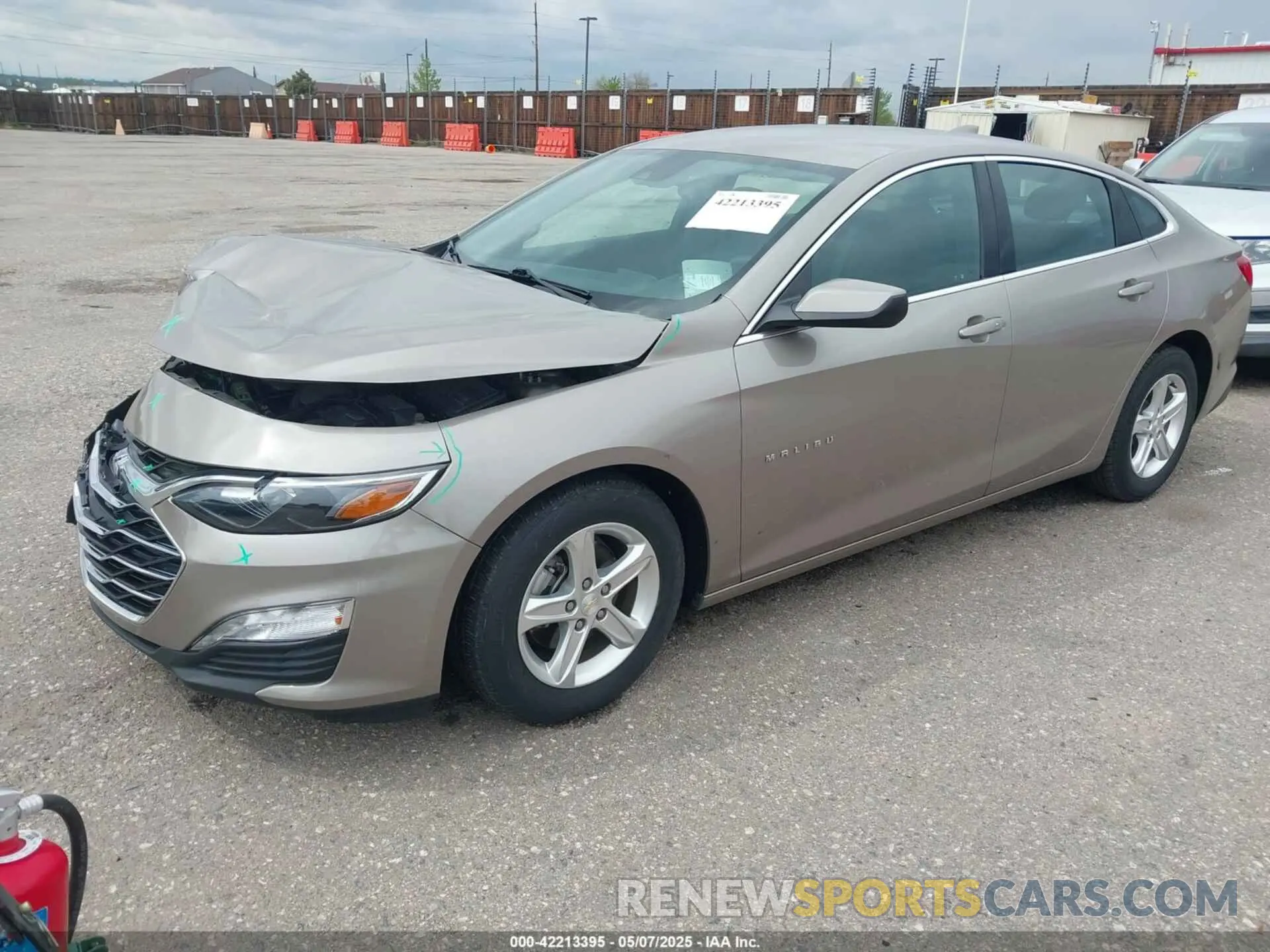 2 Photograph of a damaged car 1G1ZD5ST7PF177967 CHEVROLET MALIBU 2023