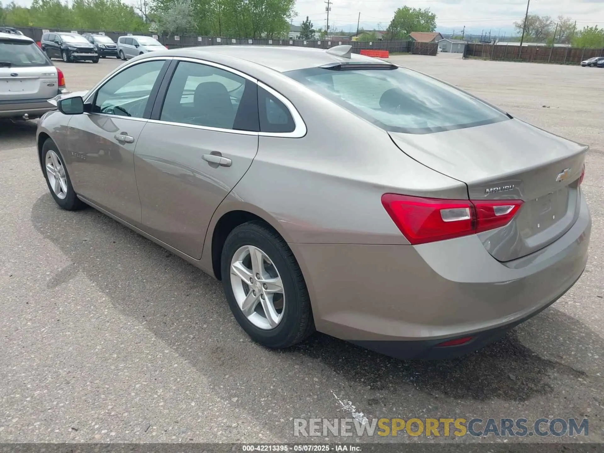 3 Photograph of a damaged car 1G1ZD5ST7PF177967 CHEVROLET MALIBU 2023
