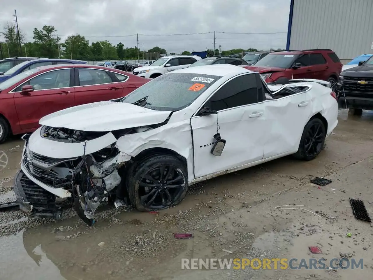 1 Photograph of a damaged car 1G1ZD5ST7PF186877 CHEVROLET MALIBU 2023