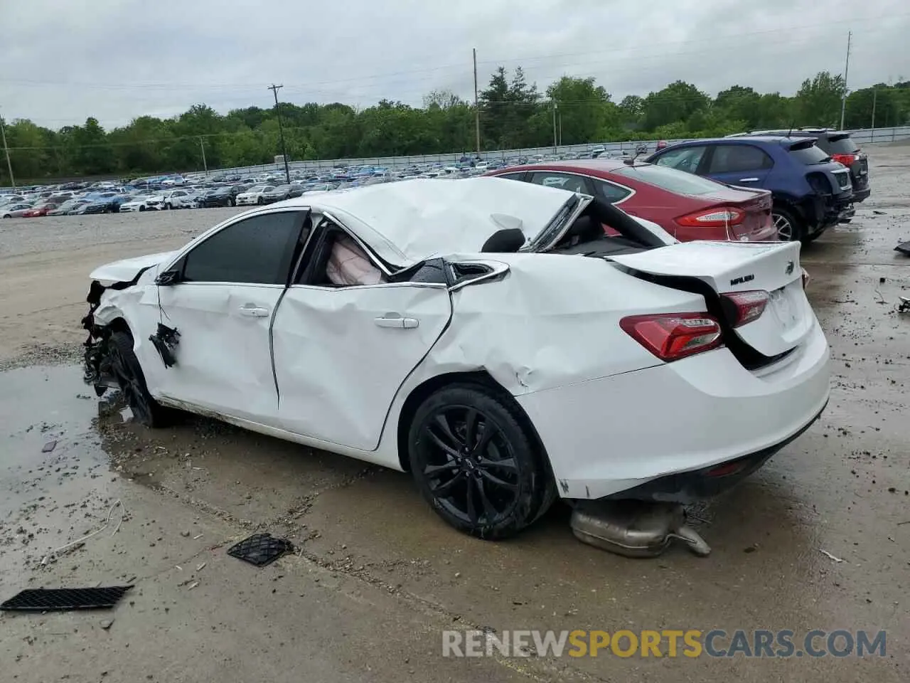 2 Photograph of a damaged car 1G1ZD5ST7PF186877 CHEVROLET MALIBU 2023