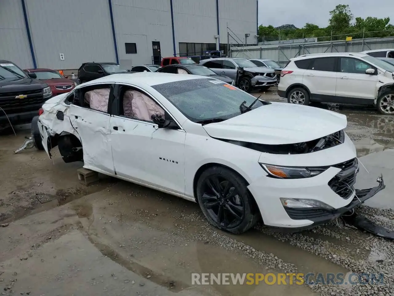 4 Photograph of a damaged car 1G1ZD5ST7PF186877 CHEVROLET MALIBU 2023