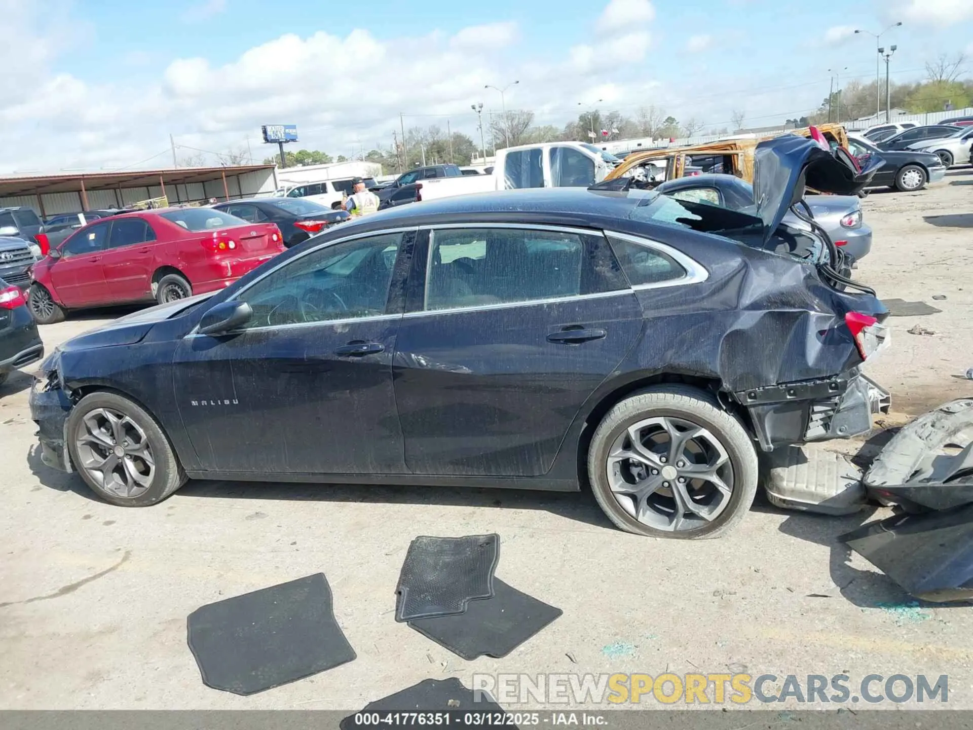 15 Photograph of a damaged car 1G1ZD5ST7PF190427 CHEVROLET MALIBU 2023