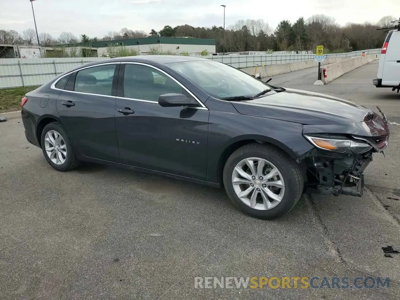 4 Photograph of a damaged car 1G1ZD5ST7PF204939 CHEVROLET MALIBU 2023