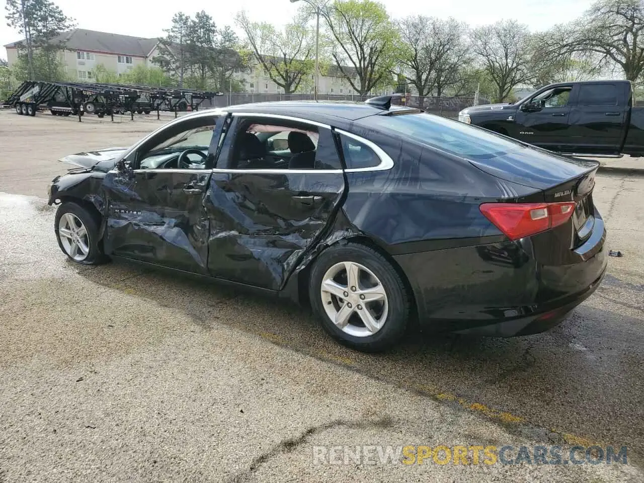 2 Photograph of a damaged car 1G1ZD5ST7PF209719 CHEVROLET MALIBU 2023