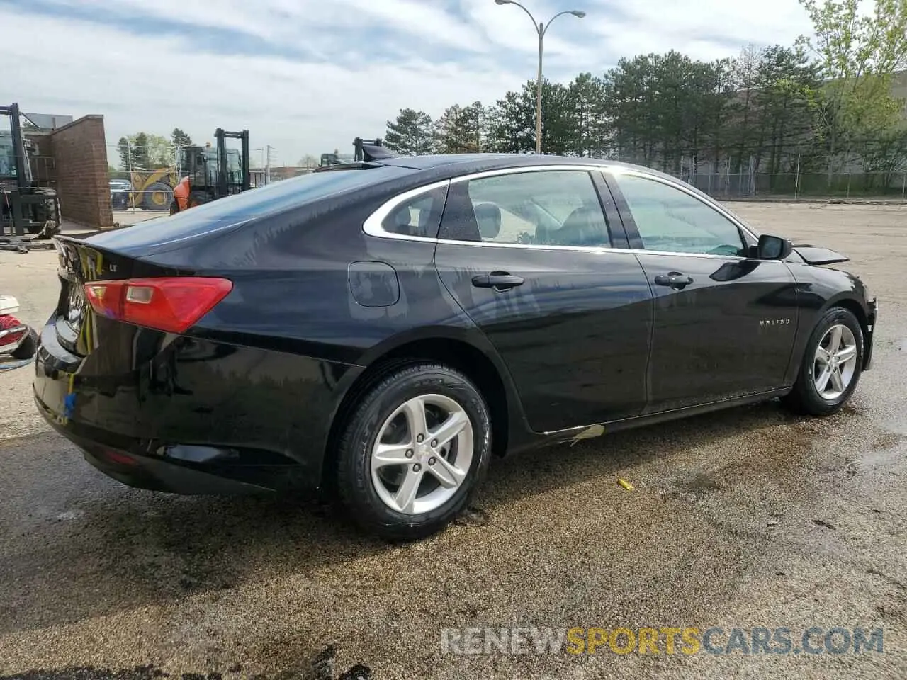 3 Photograph of a damaged car 1G1ZD5ST7PF209719 CHEVROLET MALIBU 2023