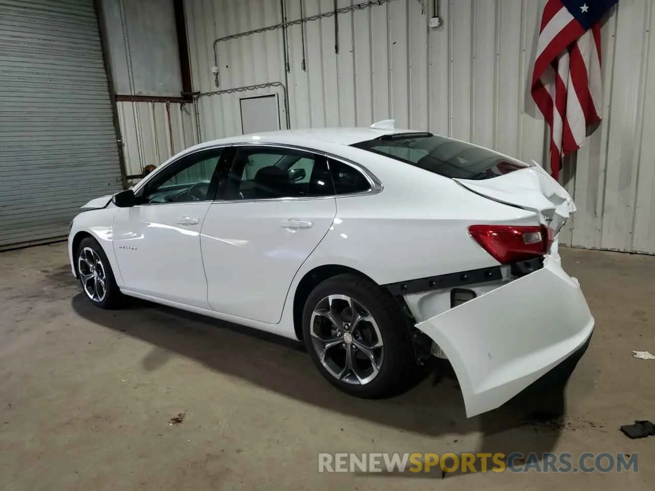 2 Photograph of a damaged car 1G1ZD5ST7PF210062 CHEVROLET MALIBU 2023