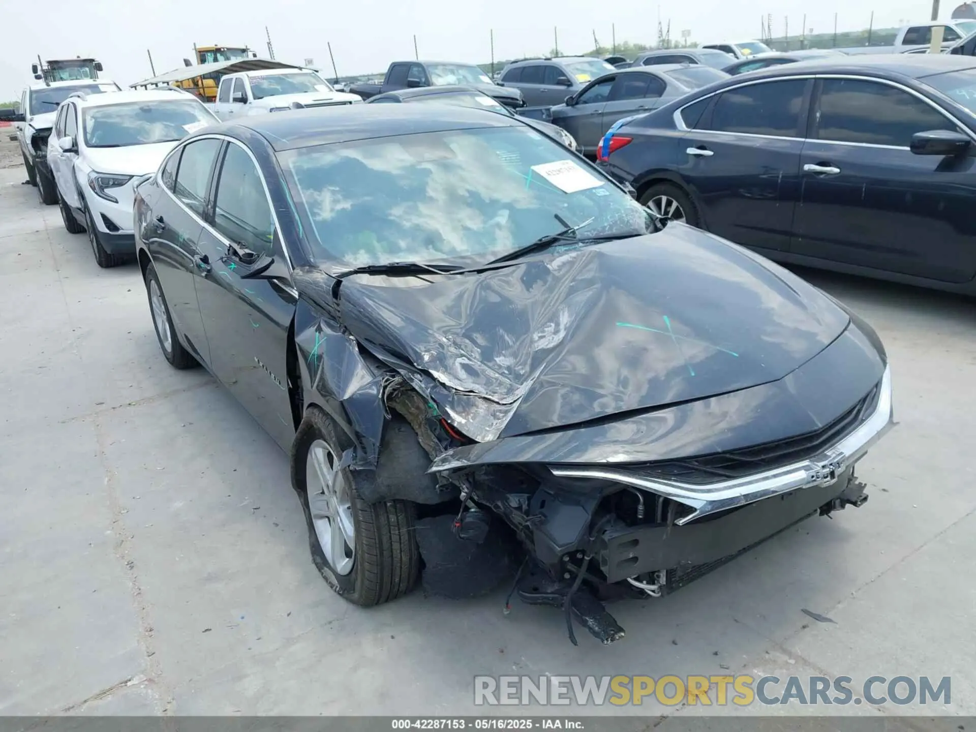 1 Photograph of a damaged car 1G1ZD5ST7PF217447 CHEVROLET MALIBU 2023