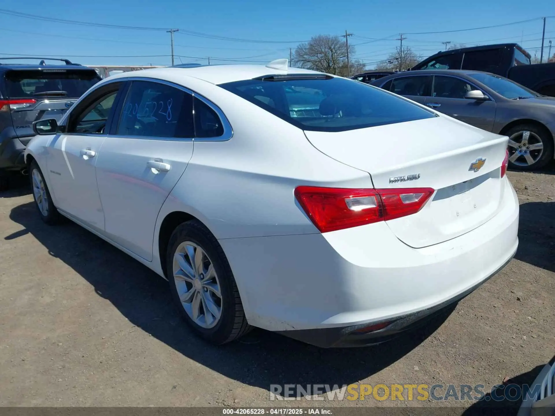 3 Photograph of a damaged car 1G1ZD5ST7PF229288 CHEVROLET MALIBU 2023