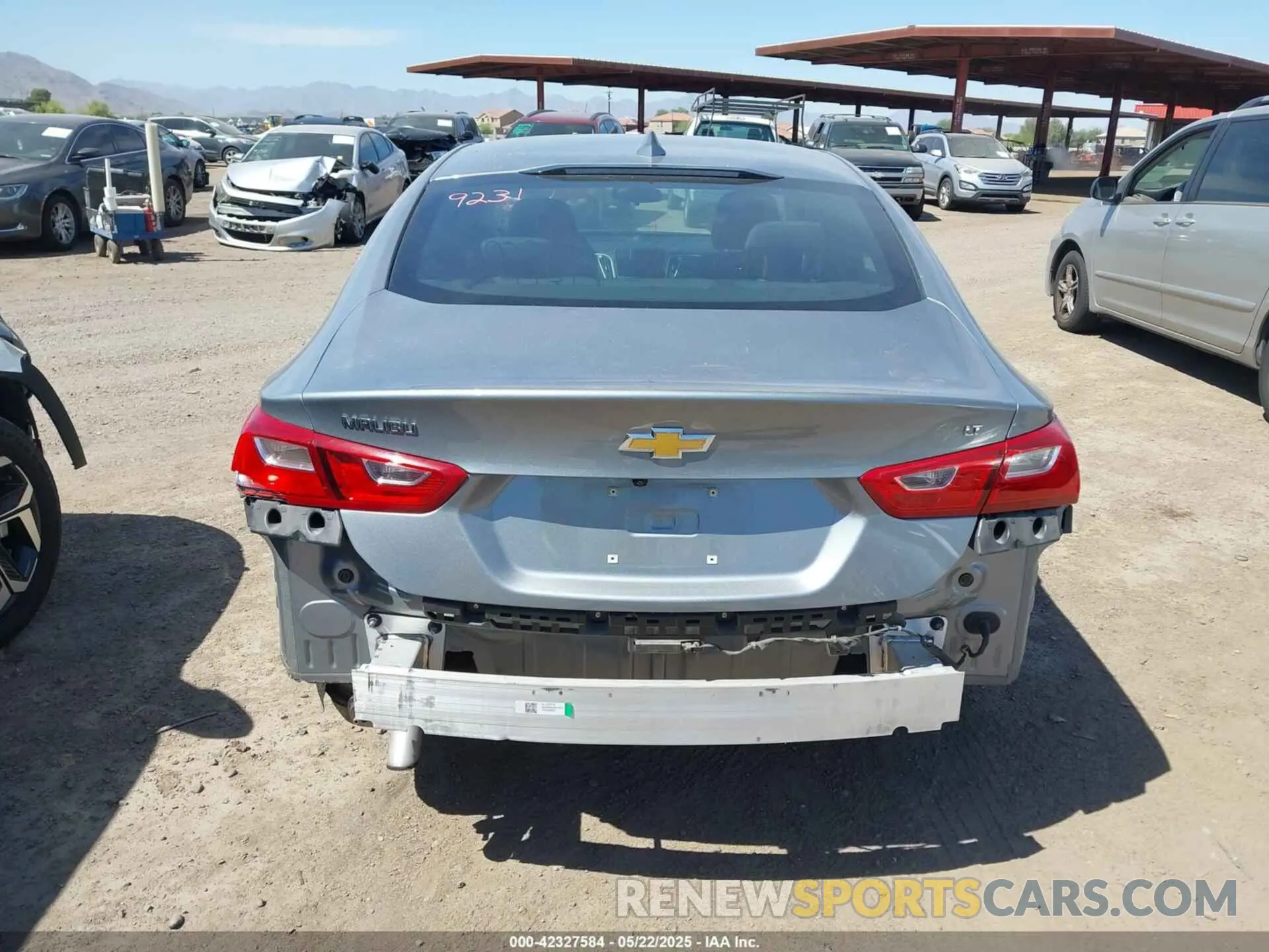 16 Photograph of a damaged car 1G1ZD5ST7PF242834 CHEVROLET MALIBU 2023