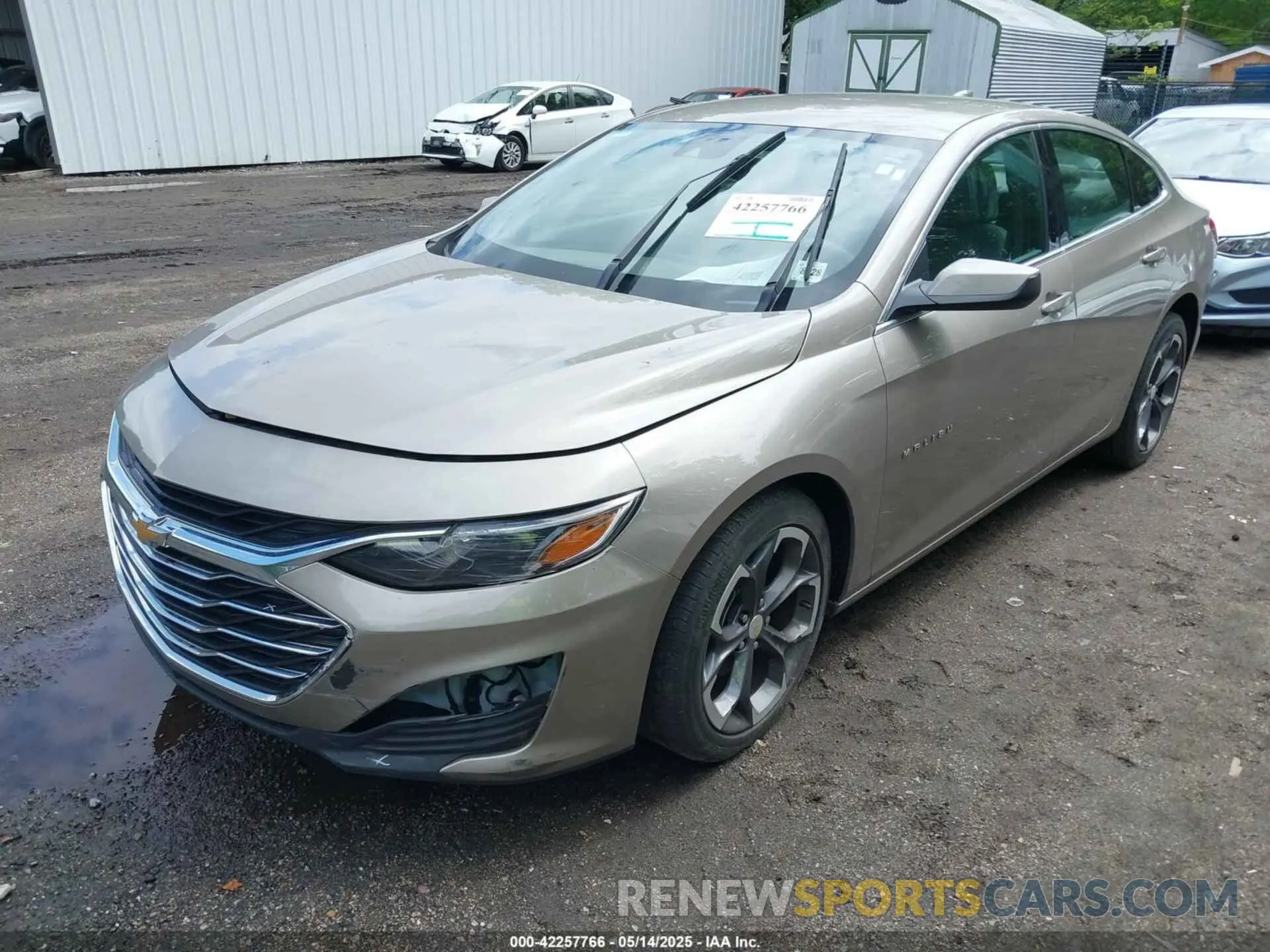2 Photograph of a damaged car 1G1ZD5ST7PF243174 CHEVROLET MALIBU 2023