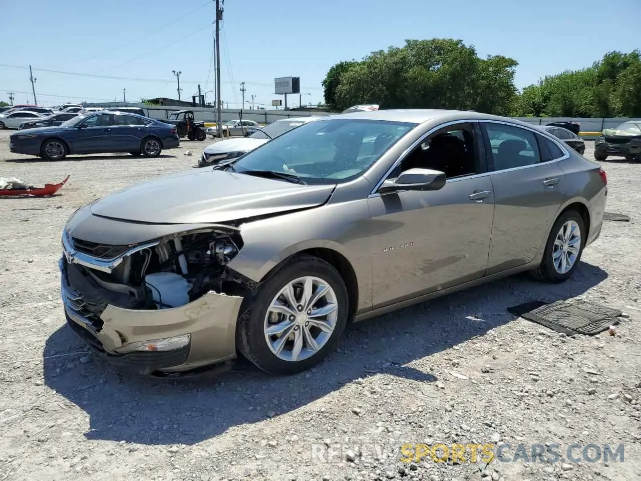 1 Photograph of a damaged car 1G1ZD5ST8PF116319 CHEVROLET MALIBU 2023