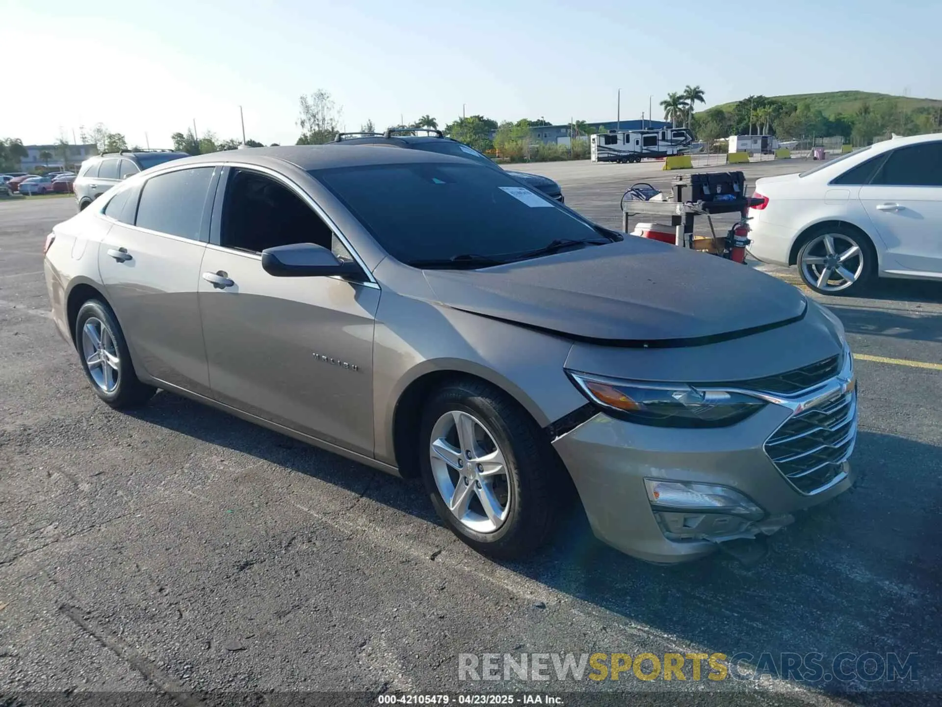 1 Photograph of a damaged car 1G1ZD5ST8PF119124 CHEVROLET MALIBU 2023