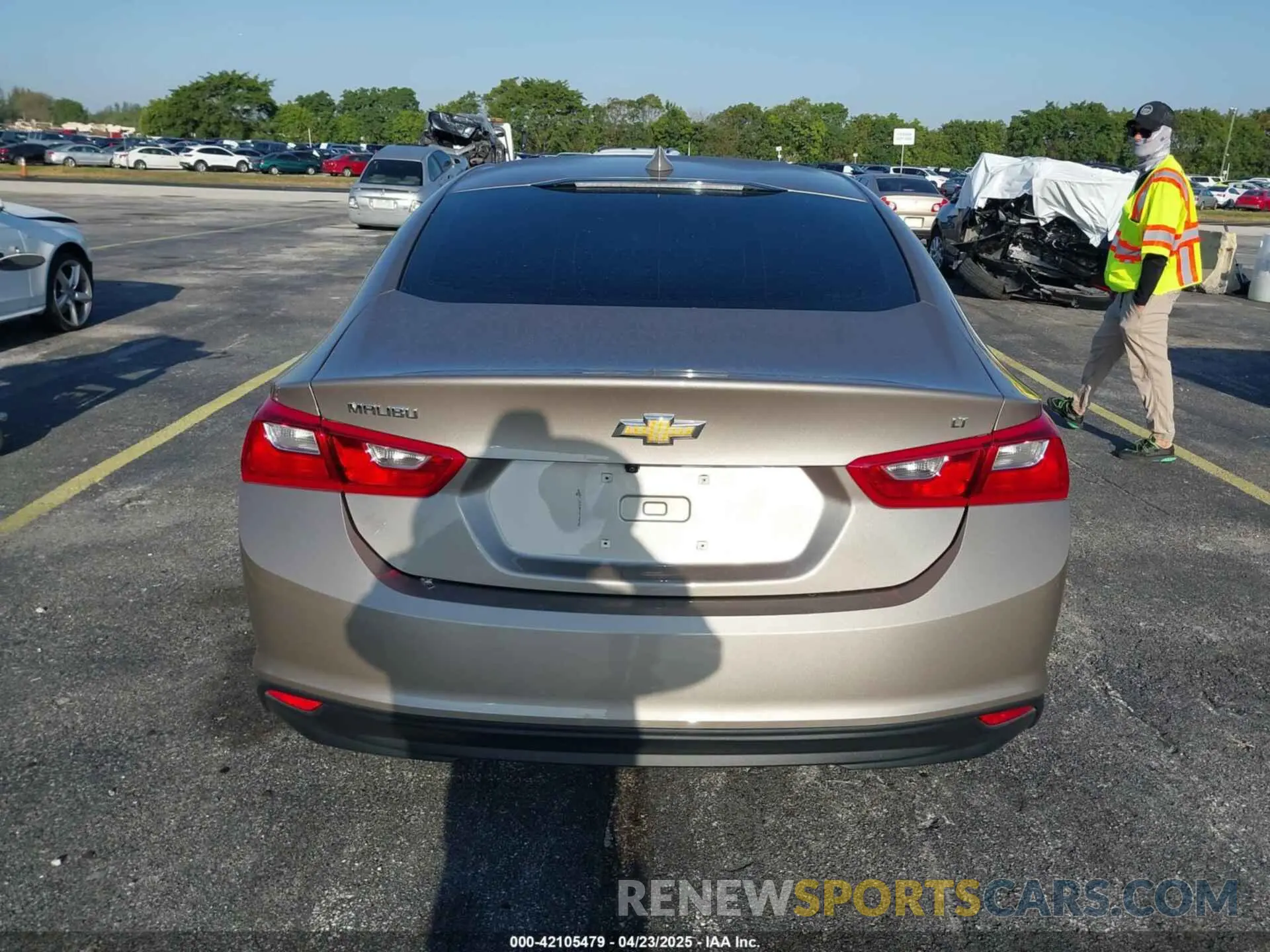 16 Photograph of a damaged car 1G1ZD5ST8PF119124 CHEVROLET MALIBU 2023