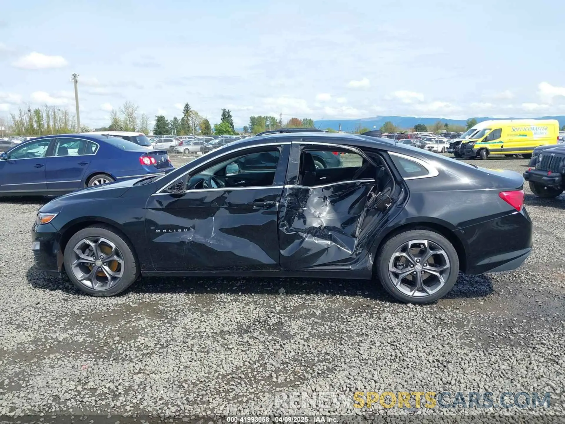 14 Photograph of a damaged car 1G1ZD5ST8PF134139 CHEVROLET MALIBU 2023