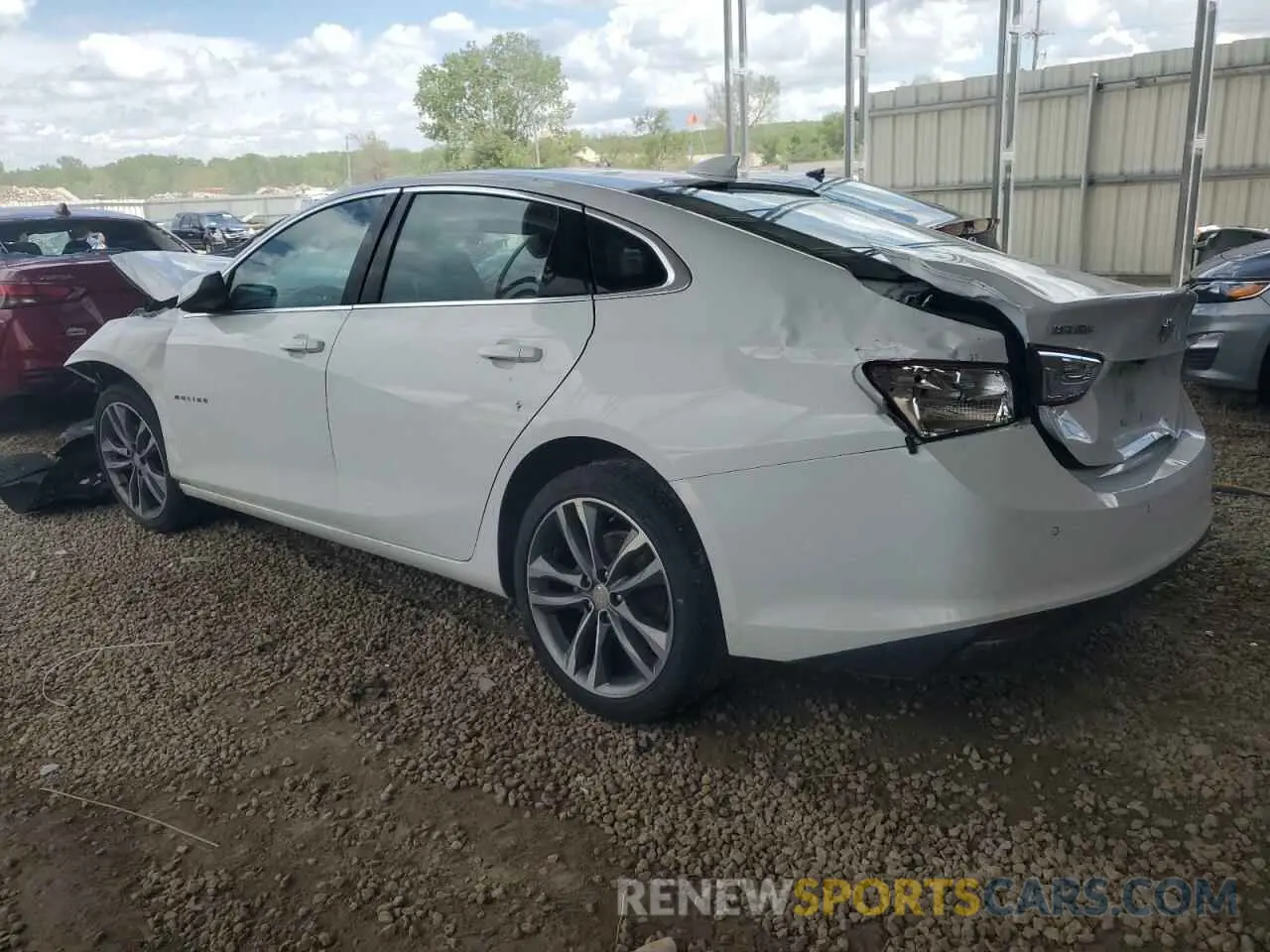 2 Photograph of a damaged car 1G1ZD5ST8PF138868 CHEVROLET MALIBU 2023