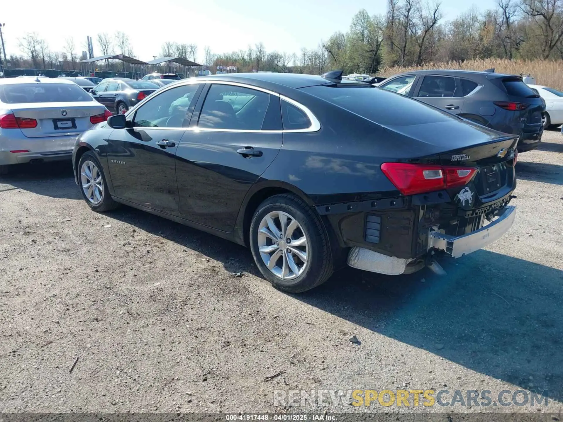 3 Photograph of a damaged car 1G1ZD5ST8PF141737 CHEVROLET MALIBU 2023