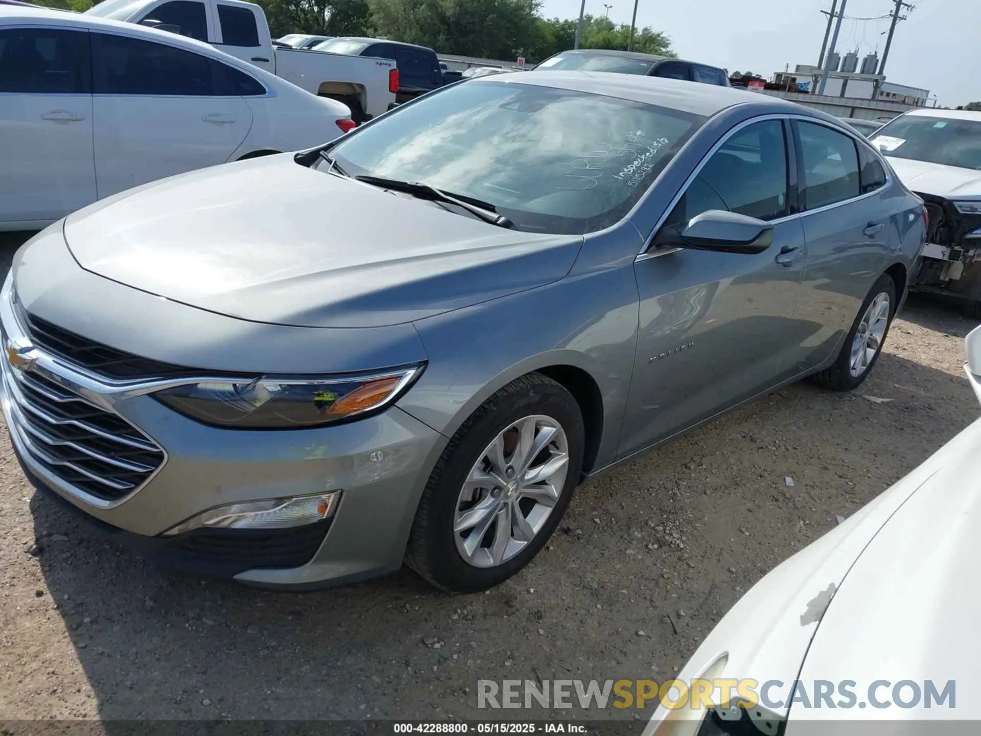 2 Photograph of a damaged car 1G1ZD5ST8PF161101 CHEVROLET MALIBU 2023