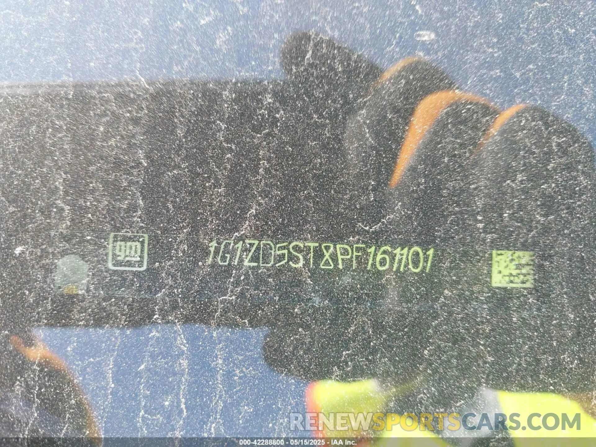 9 Photograph of a damaged car 1G1ZD5ST8PF161101 CHEVROLET MALIBU 2023