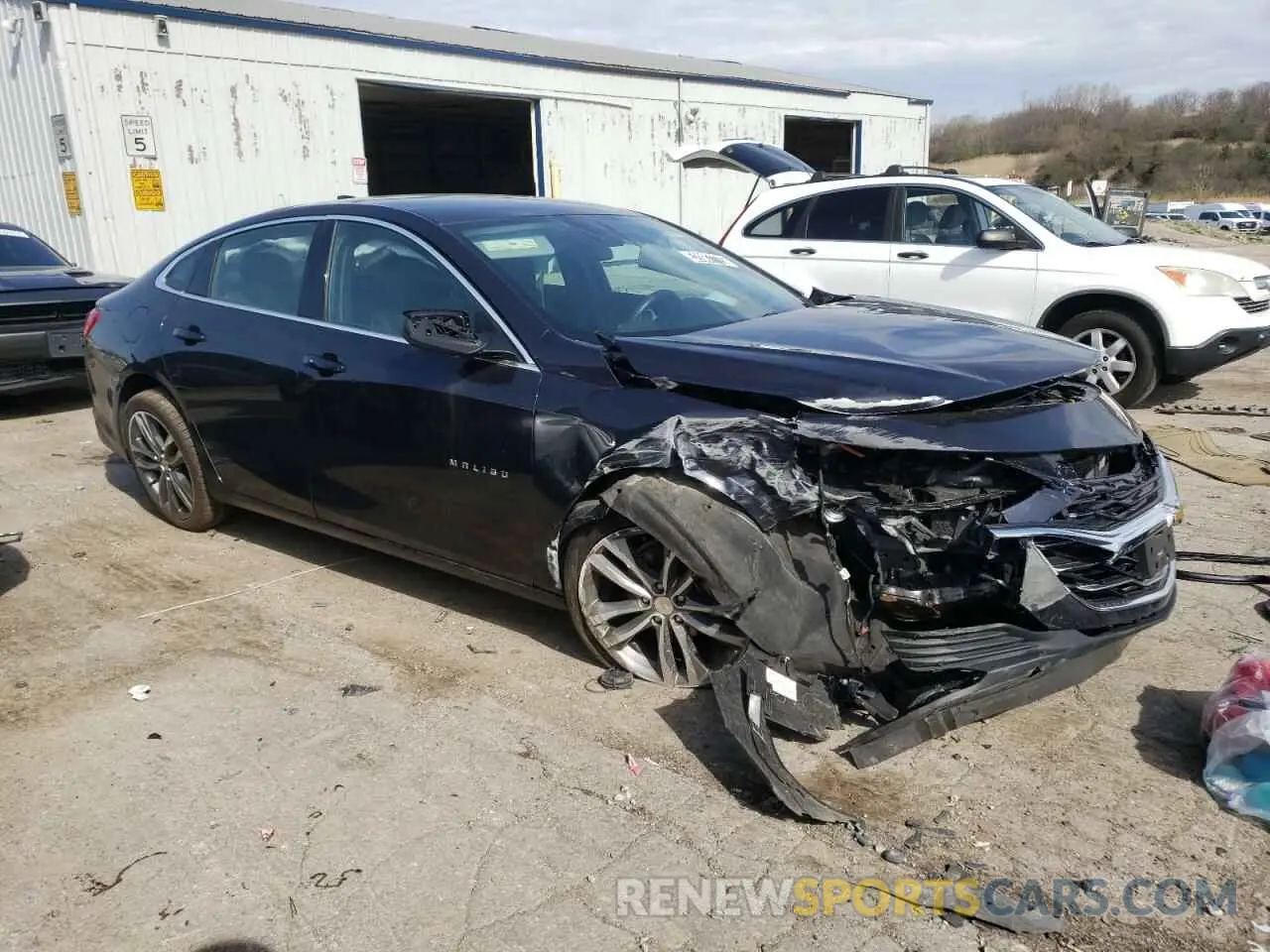 4 Photograph of a damaged car 1G1ZD5ST8PF161616 CHEVROLET MALIBU 2023