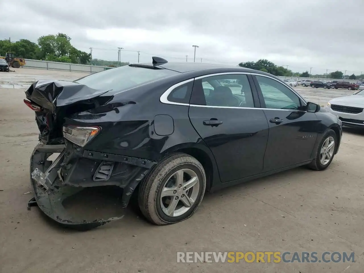 3 Photograph of a damaged car 1G1ZD5ST8PF166878 CHEVROLET MALIBU 2023