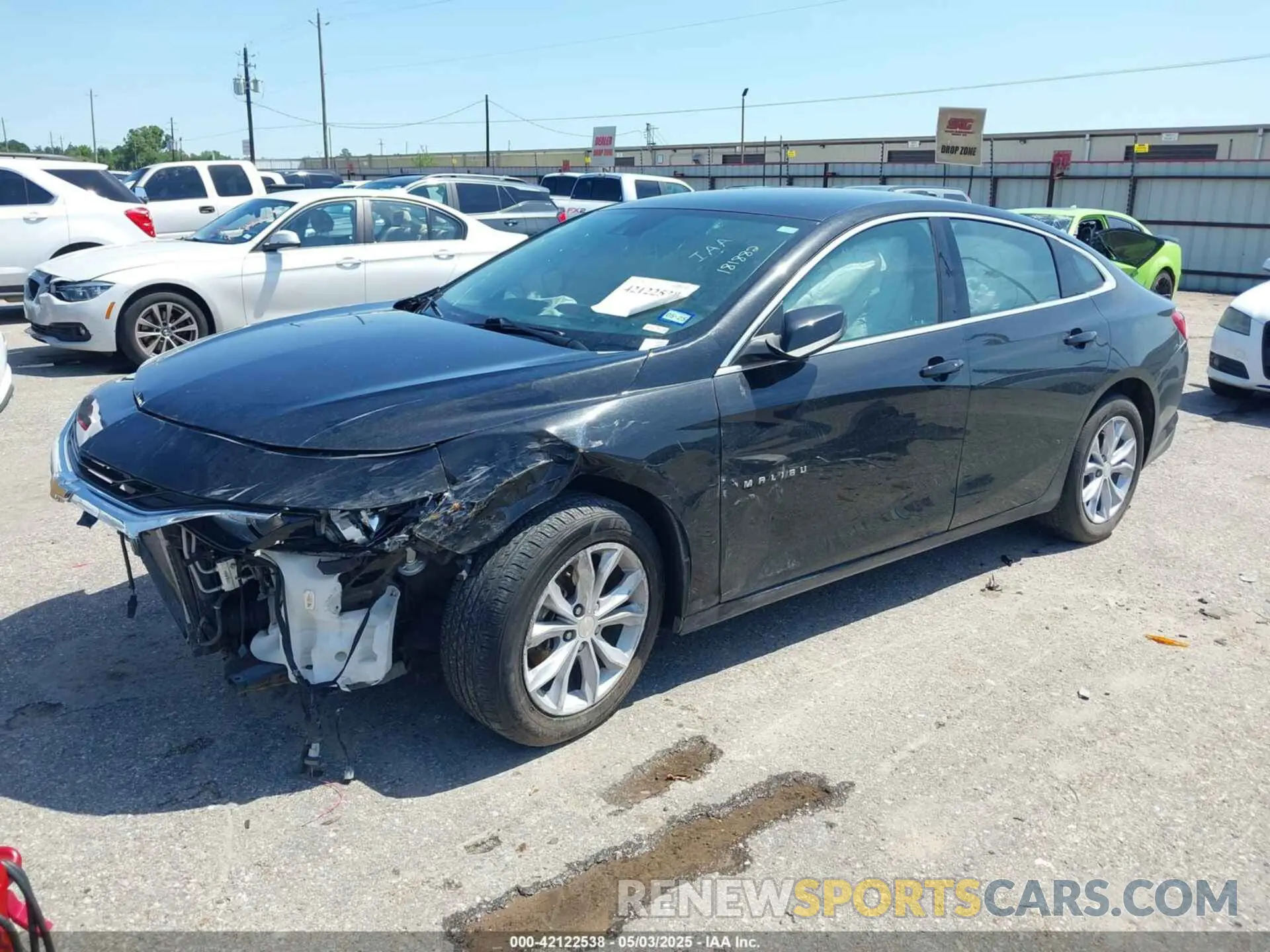 2 Photograph of a damaged car 1G1ZD5ST8PF181882 CHEVROLET MALIBU 2023