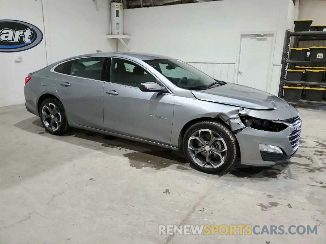 4 Photograph of a damaged car 1G1ZD5ST8PF186435 CHEVROLET MALIBU 2023