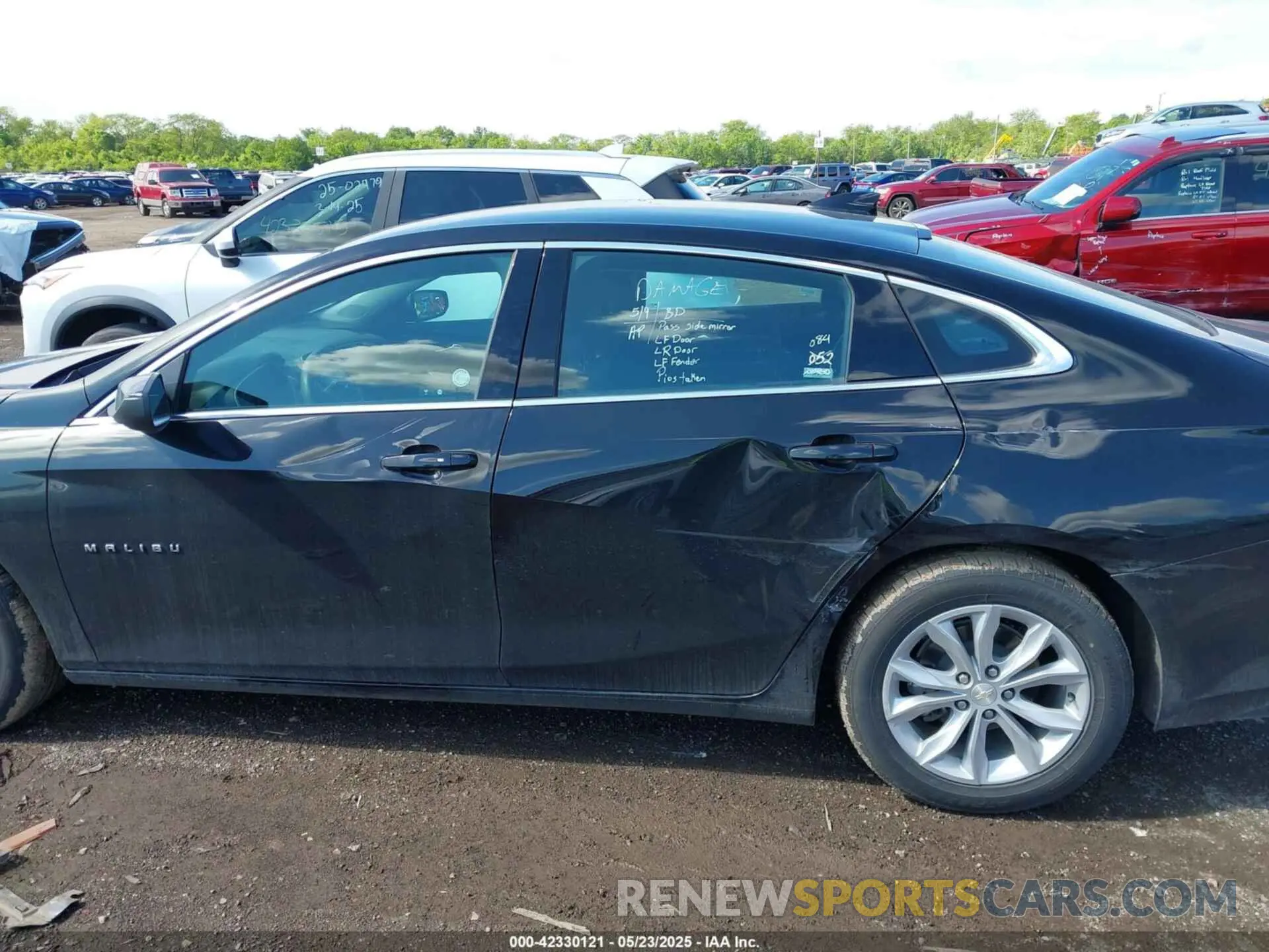 14 Photograph of a damaged car 1G1ZD5ST8PF188024 CHEVROLET MALIBU 2023