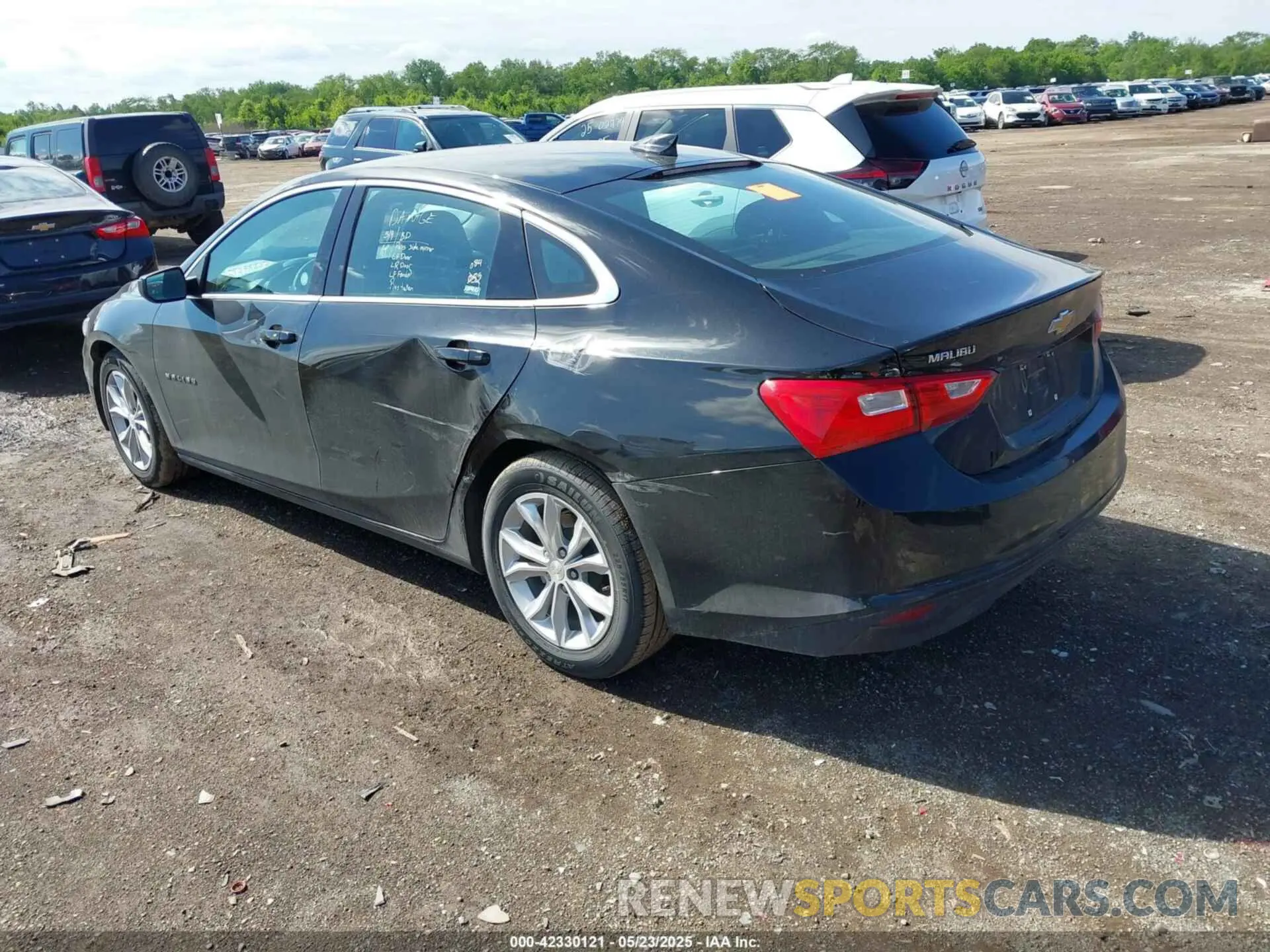 3 Photograph of a damaged car 1G1ZD5ST8PF188024 CHEVROLET MALIBU 2023