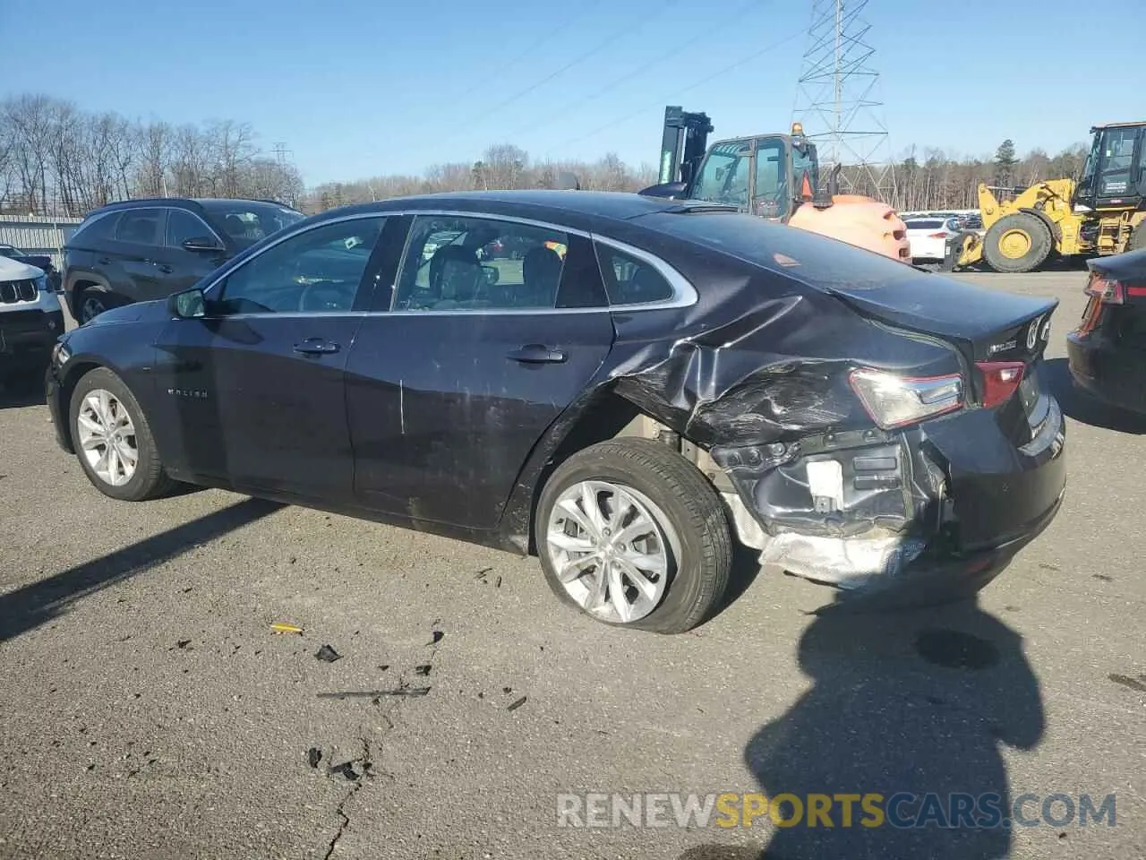 2 Photograph of a damaged car 1G1ZD5ST8PF190159 CHEVROLET MALIBU 2023