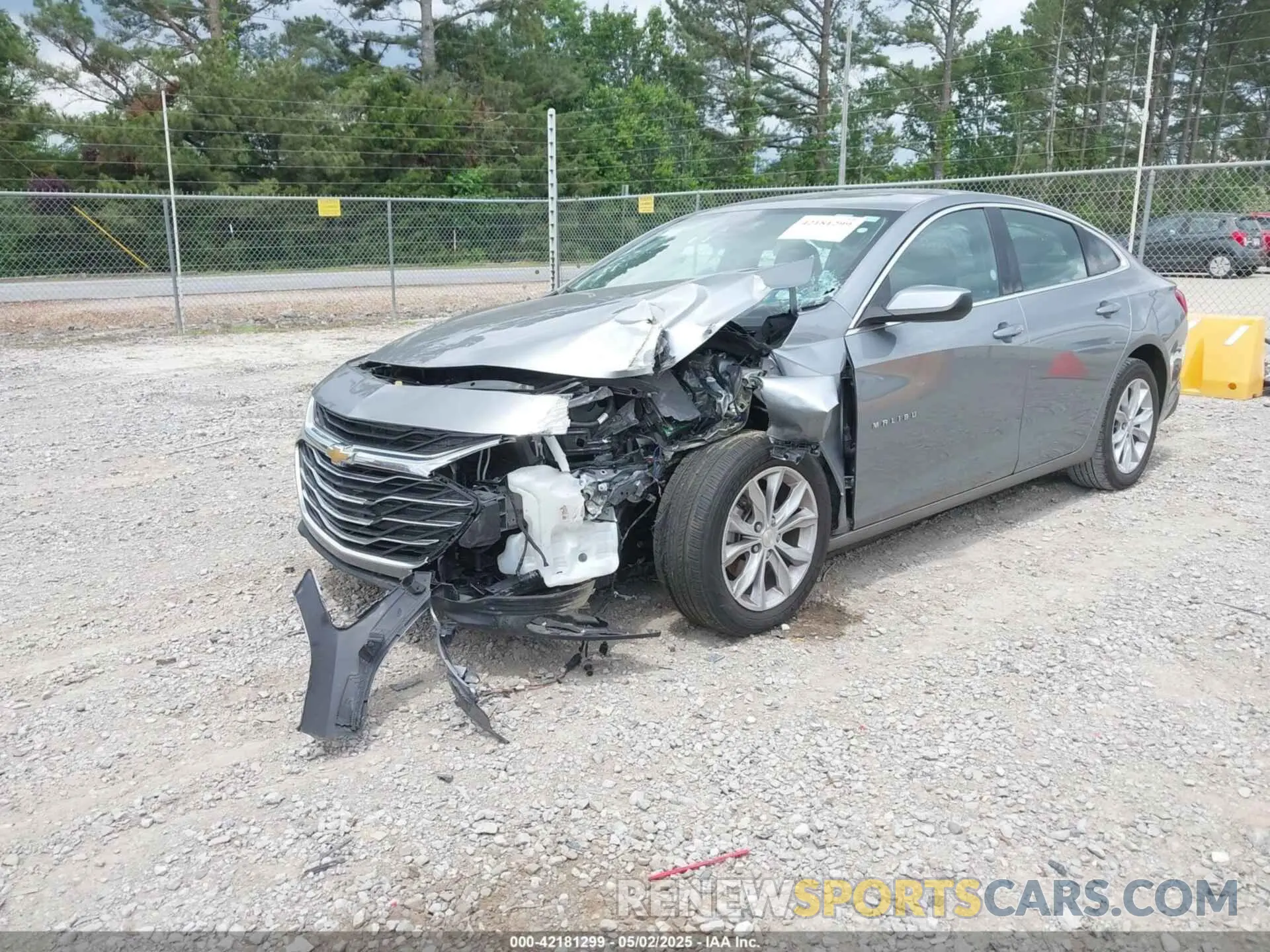2 Photograph of a damaged car 1G1ZD5ST8PF192347 CHEVROLET MALIBU 2023