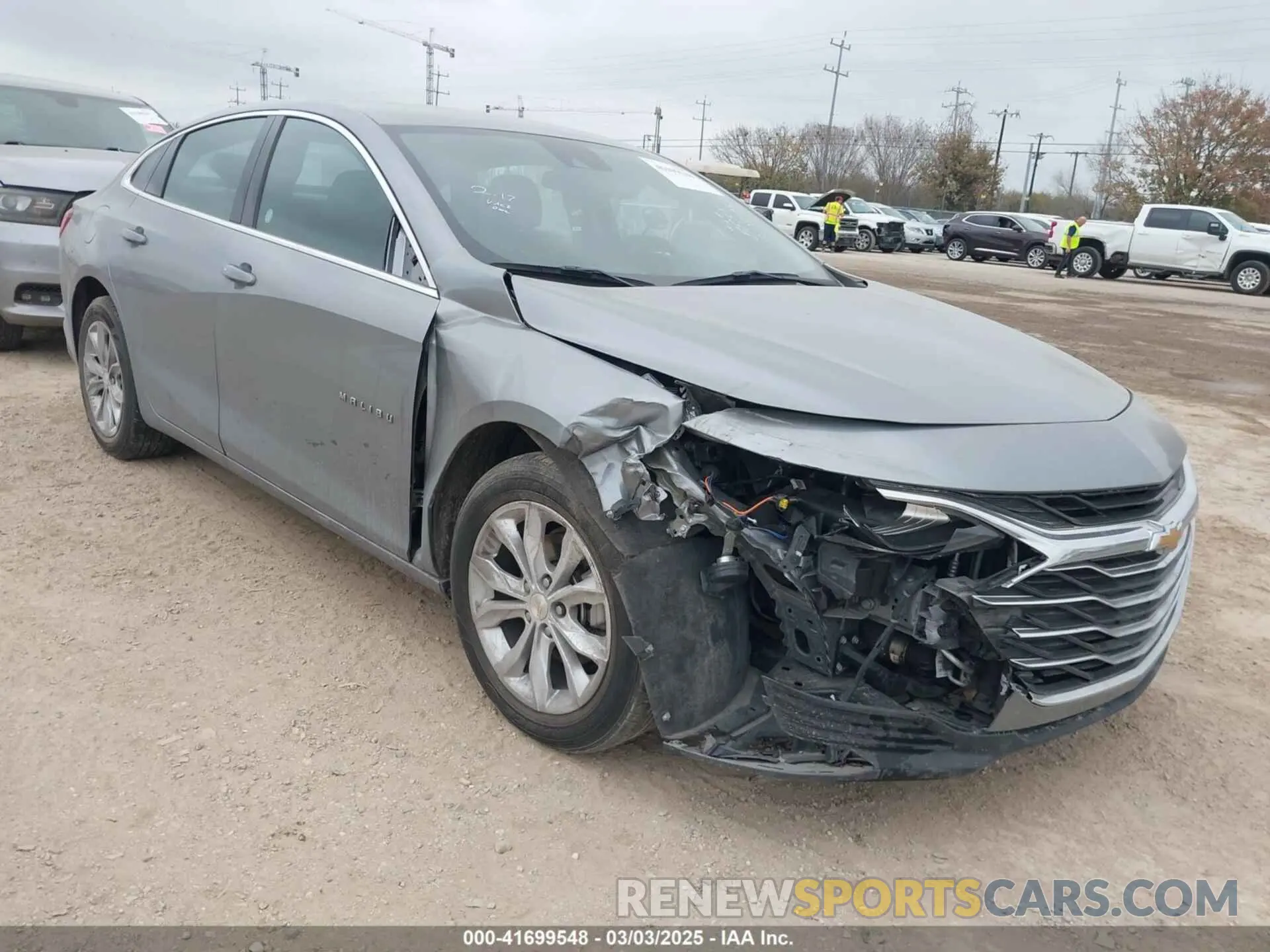 1 Photograph of a damaged car 1G1ZD5ST8PF197242 CHEVROLET MALIBU 2023